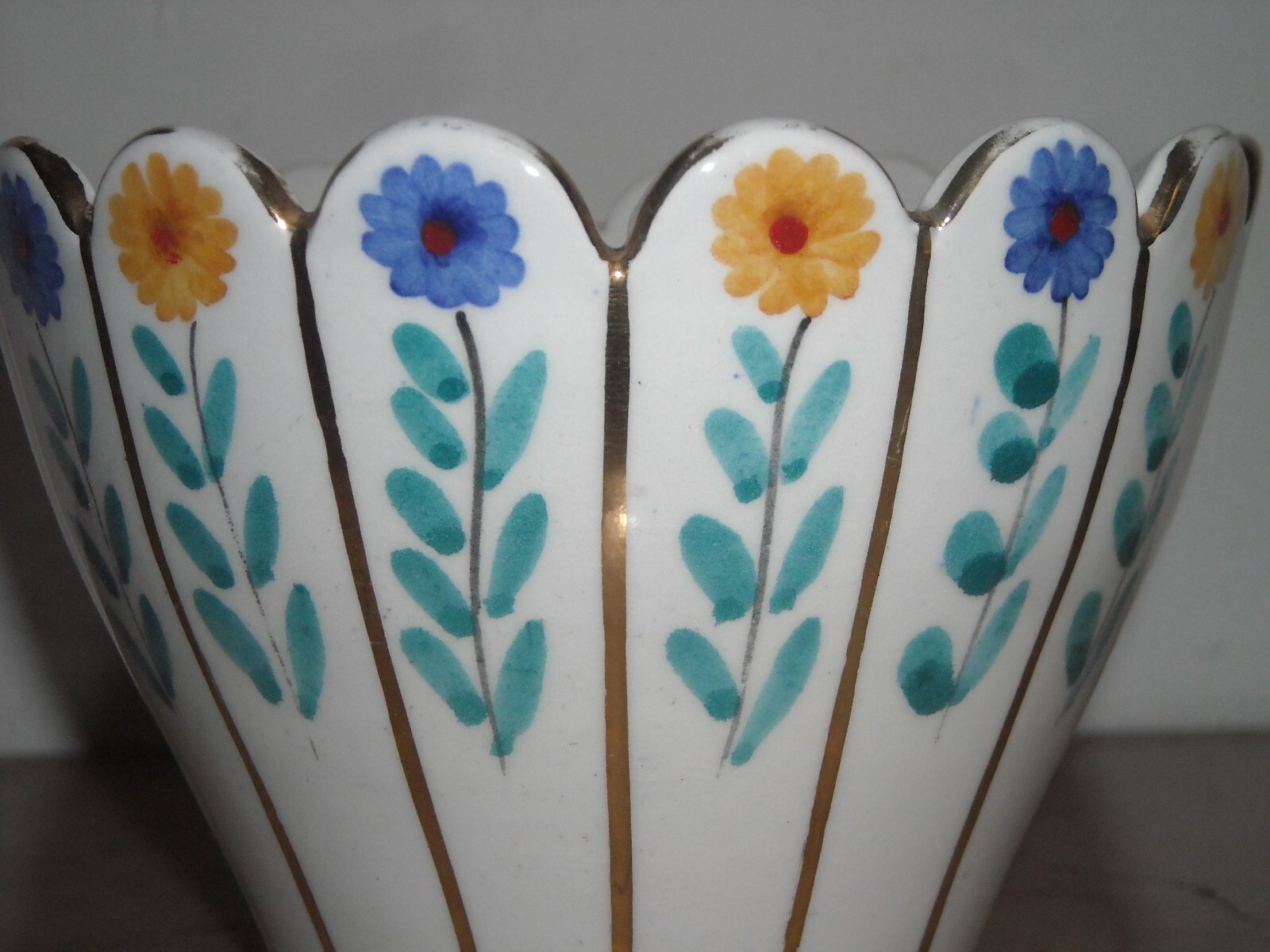 Umbria, Perugia, Città Di Castello. Baldelli, Ceramica Floreale Decorativa.