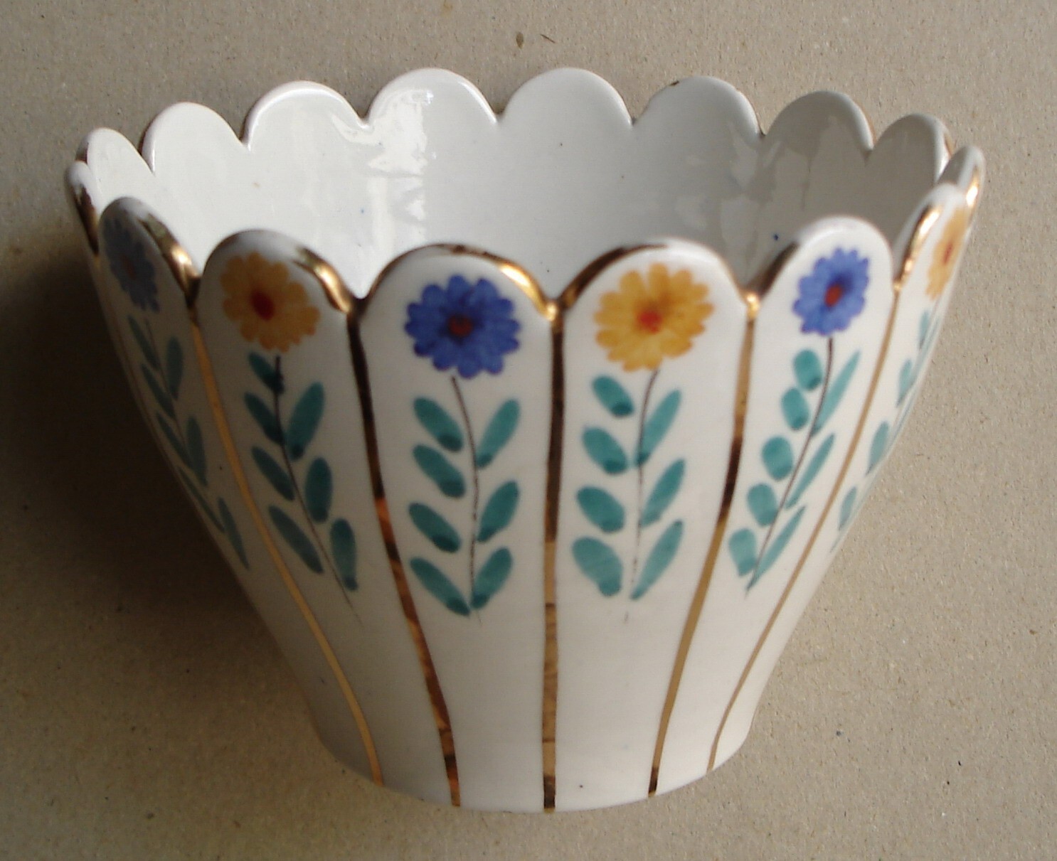 Umbria, Perugia, Città Di Castello. Baldelli, Ceramica Floreale Decorativa.