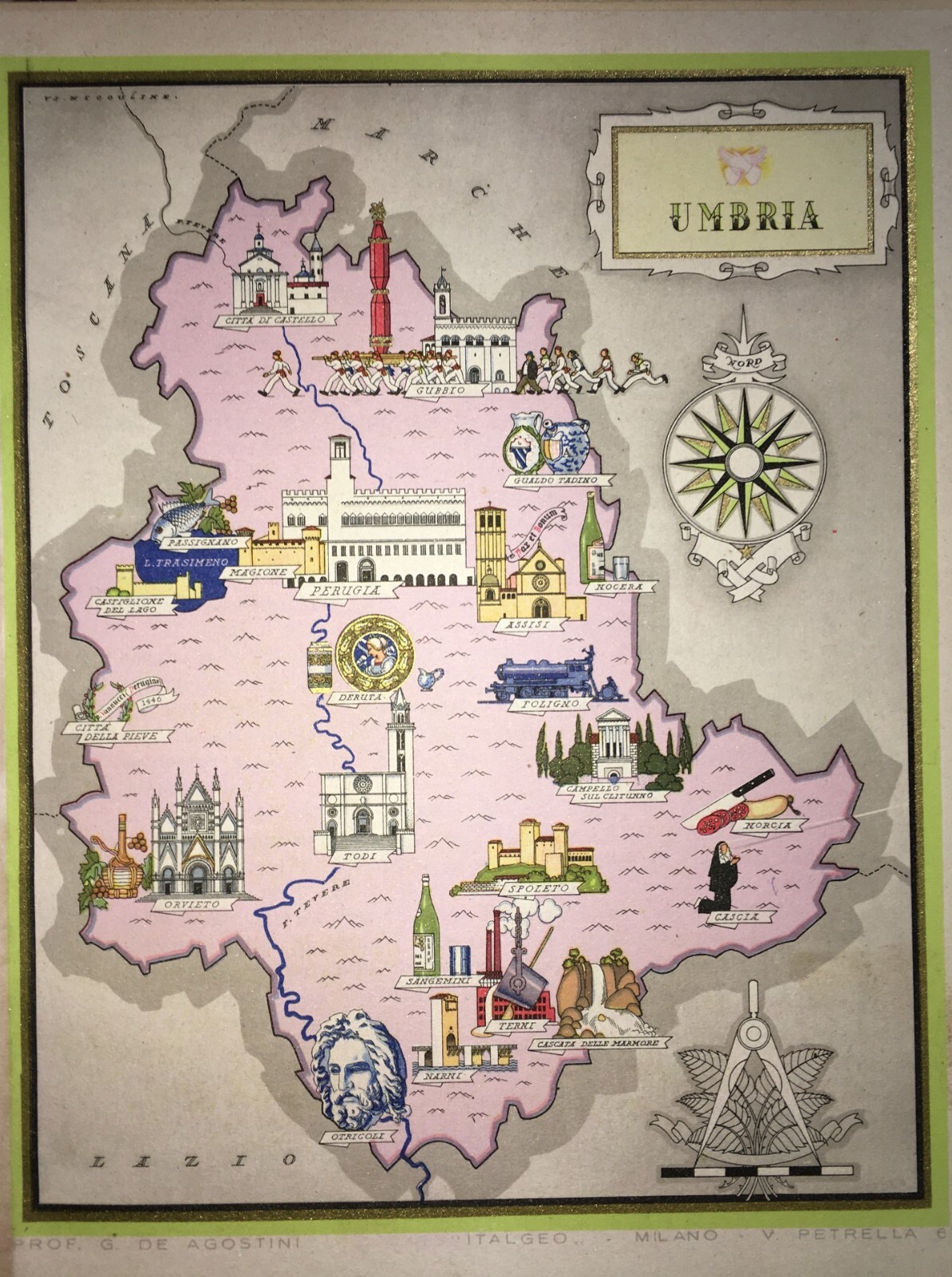 Arte, Folklore E Cartografia Dell'Umbria Di Vsevolod Nicouline