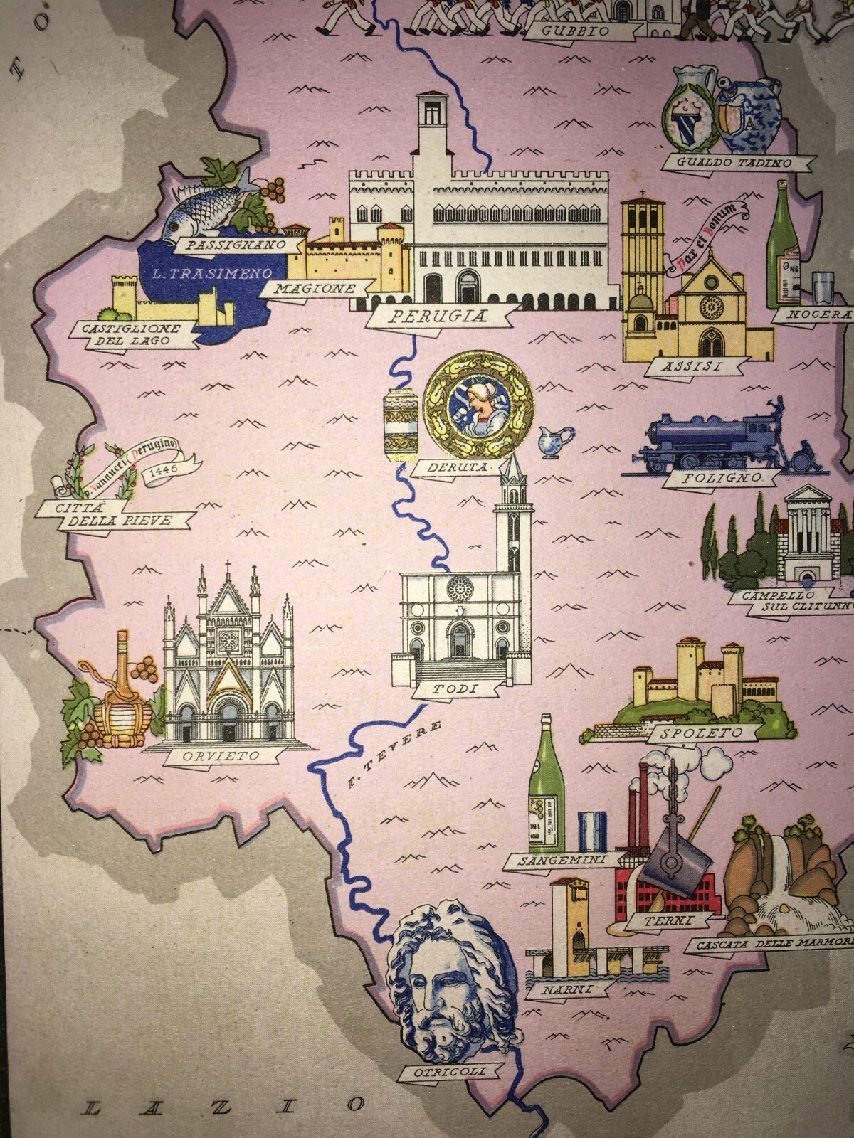 Arte, Folklore E Cartografia Dell'Umbria Di Vsevolod Nicouline