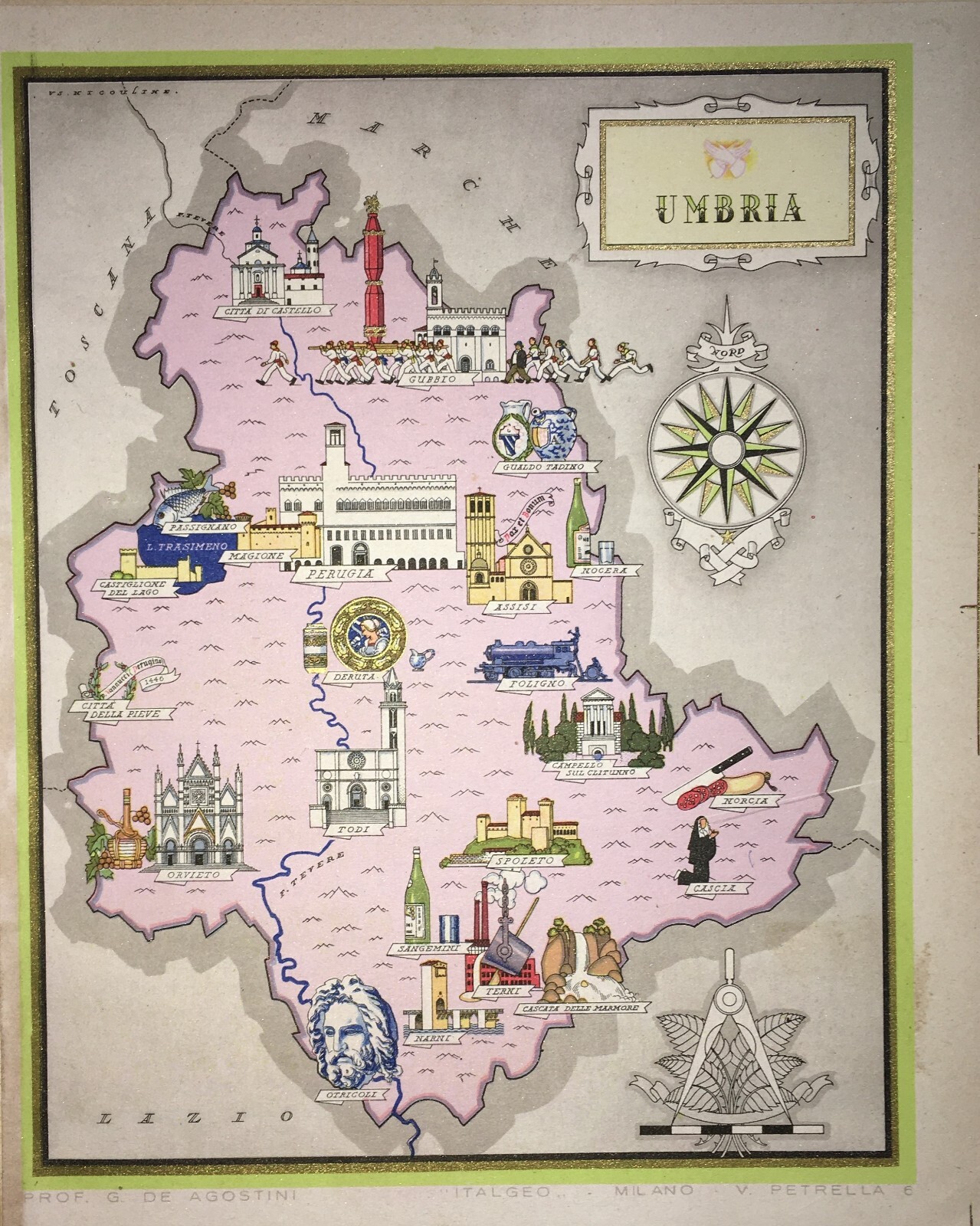 Arte, Folklore E Cartografia Dell'Umbria Di Vsevolod Nicouline
