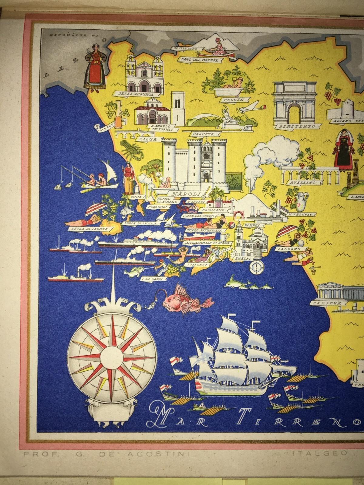 Arte, Folklore E Cartografia: Vsevolode Nicouline, Campania