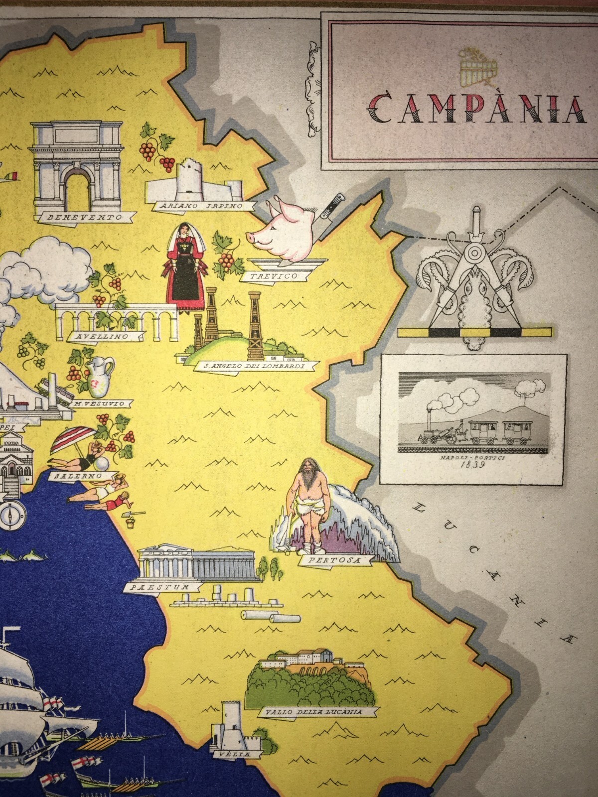Arte, Folklore E Cartografia: Vsevolode Nicouline, Campania