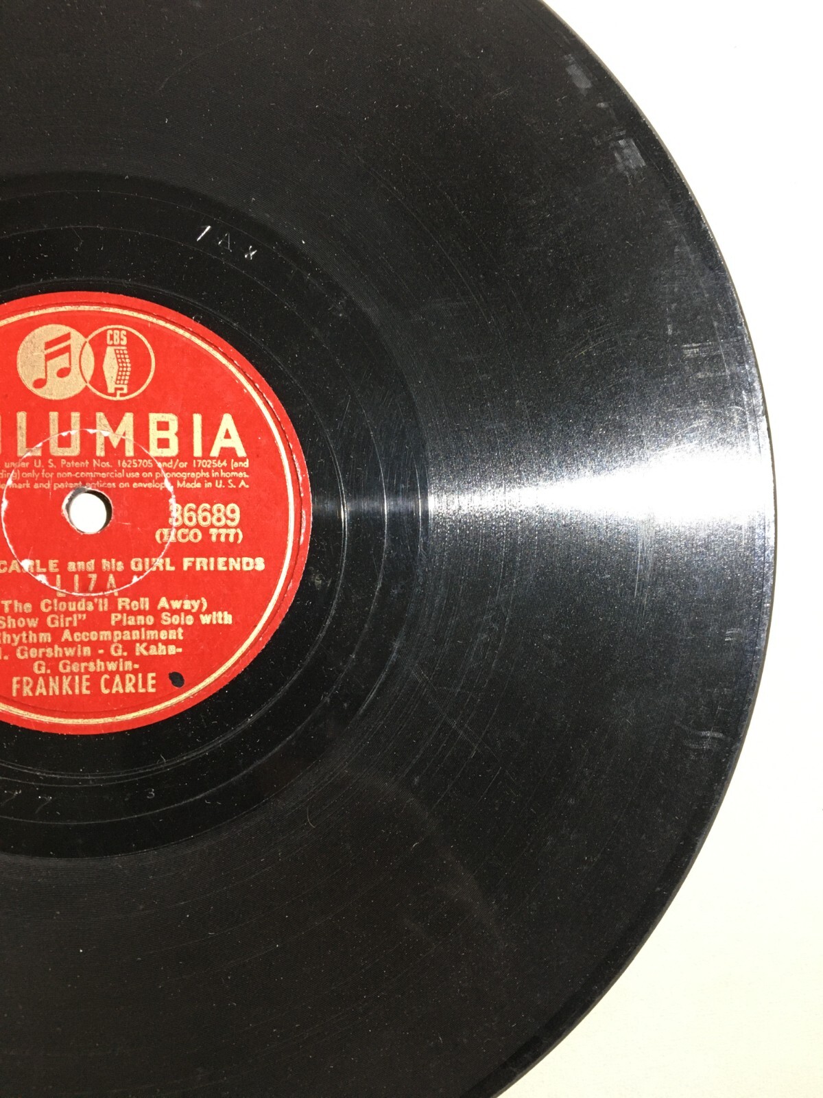 Frankie Carle And His Girl Friends: Disco Vinile Columbia (Ida / Liza)