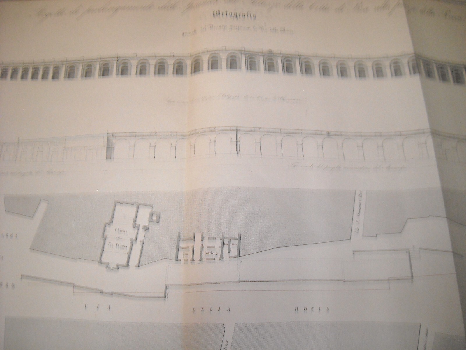 Progetto Di Ampliamento Urbano Di Bra (Cuneo). 1858