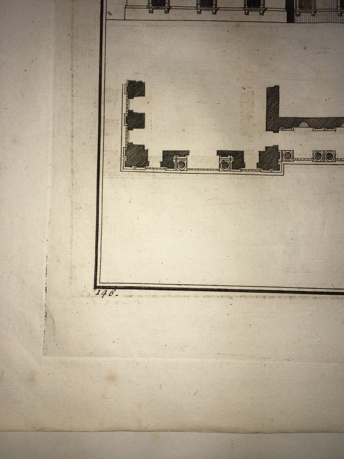 Museo Del Louvre, Il Colonnato. Antica Incisione Di Guidotti