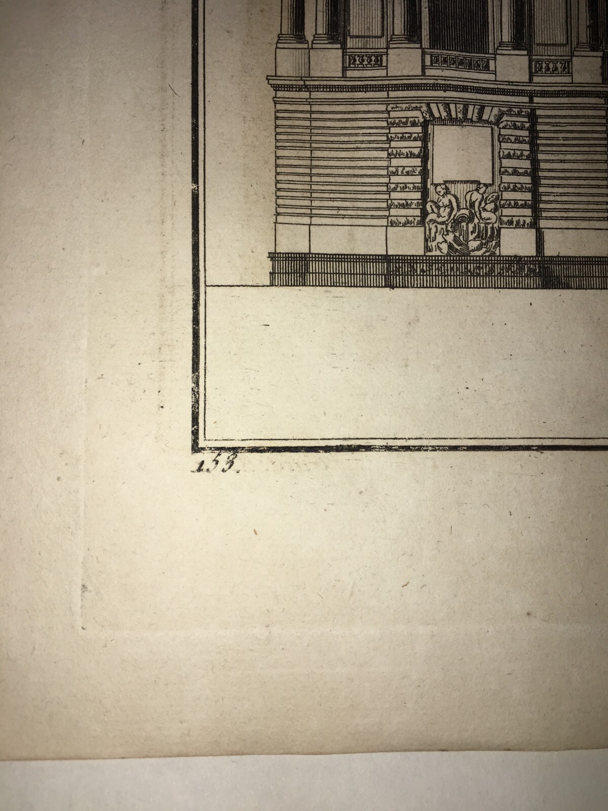 Rouen, Palazzo Reale (Hôtel De Ville). Incisione Di Guidotti, XVIII Secolo