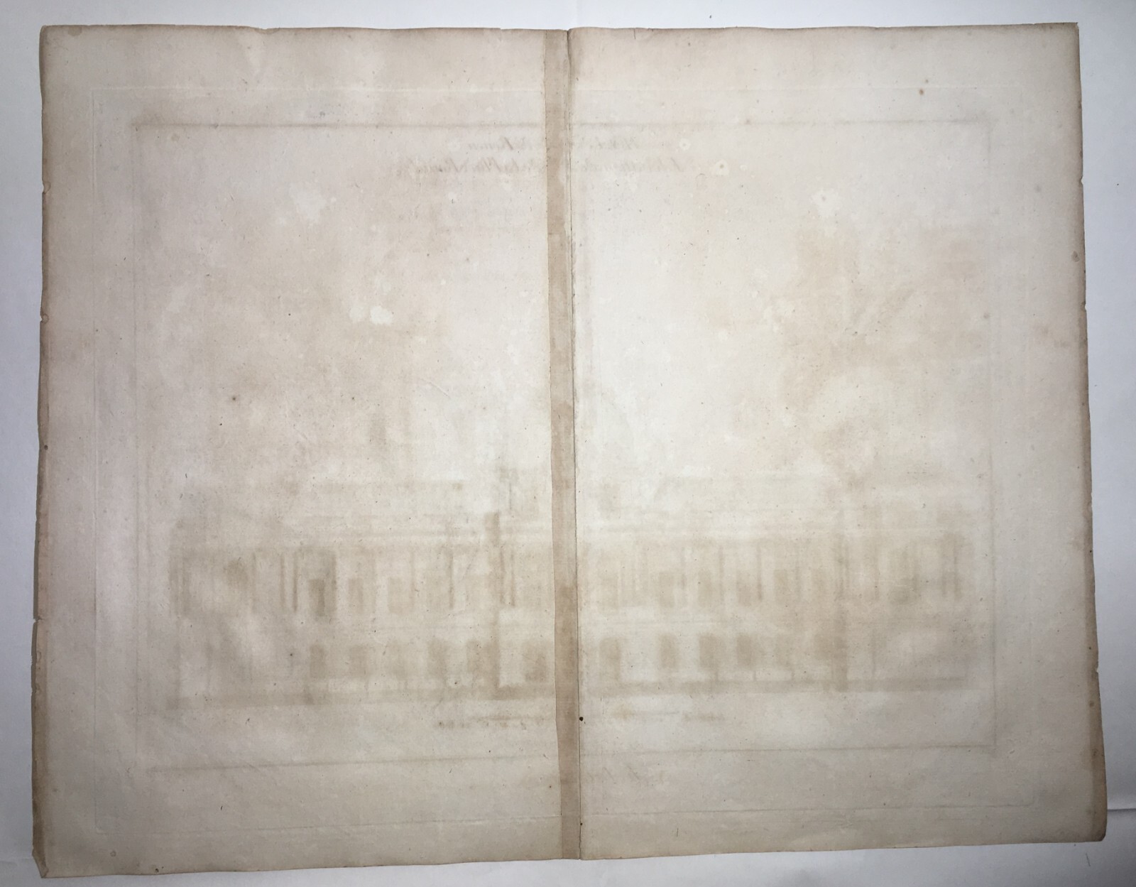 Rouen, Palazzo Reale (Hôtel De Ville). Incisione Di Guidotti, XVIII Secolo