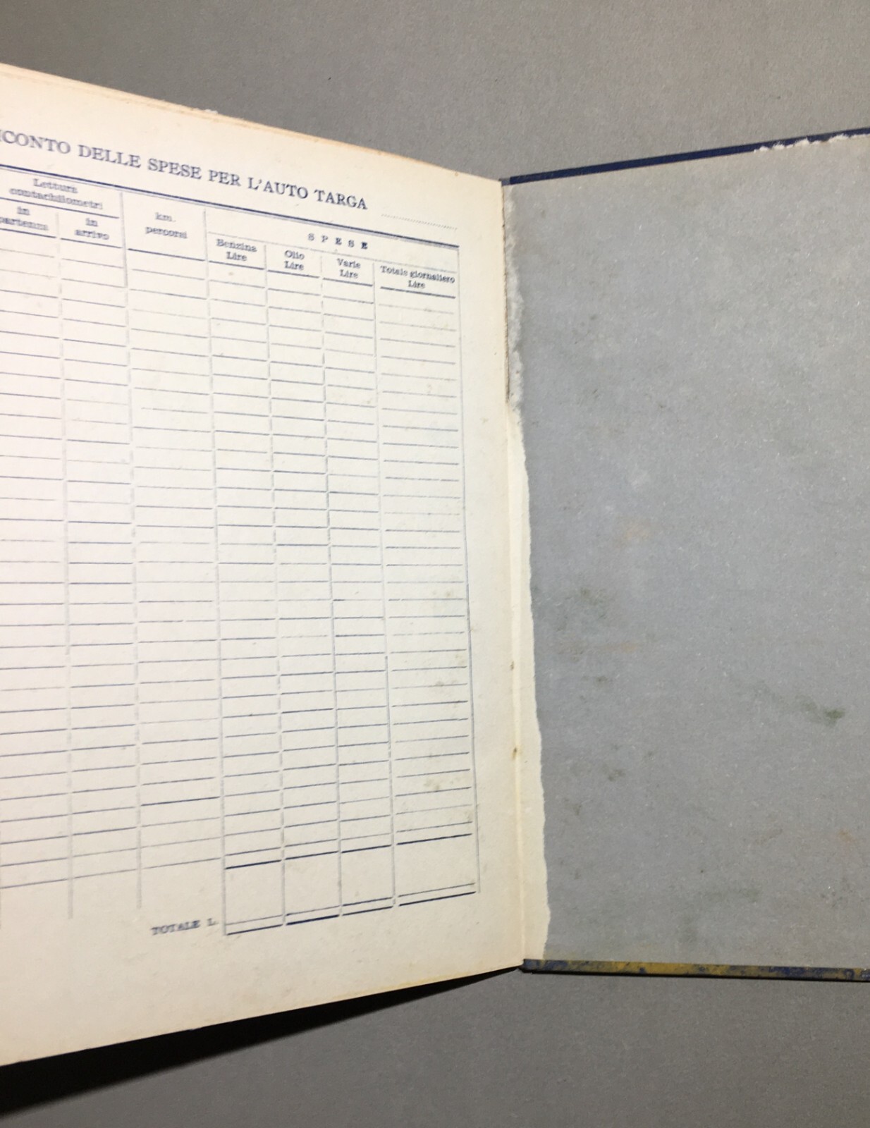 Automobilismo: Automobil Club Avellino Agenda 1950 Pubblicitaria Gomme Ceat