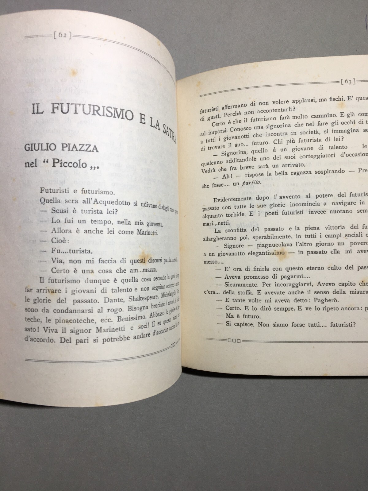 Aldo Palazzeschi, L'Incendiario. Edizioni Futuriste Di "Poesia", 1910