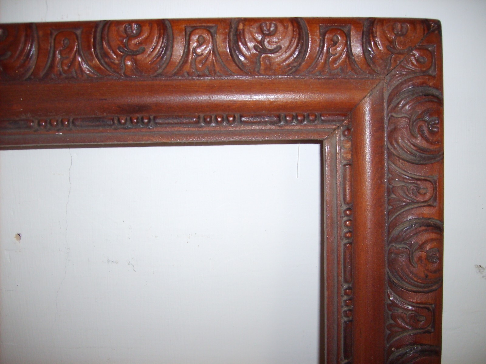 Antica Cornice In Legno Intagliato Per Opere d'Arte