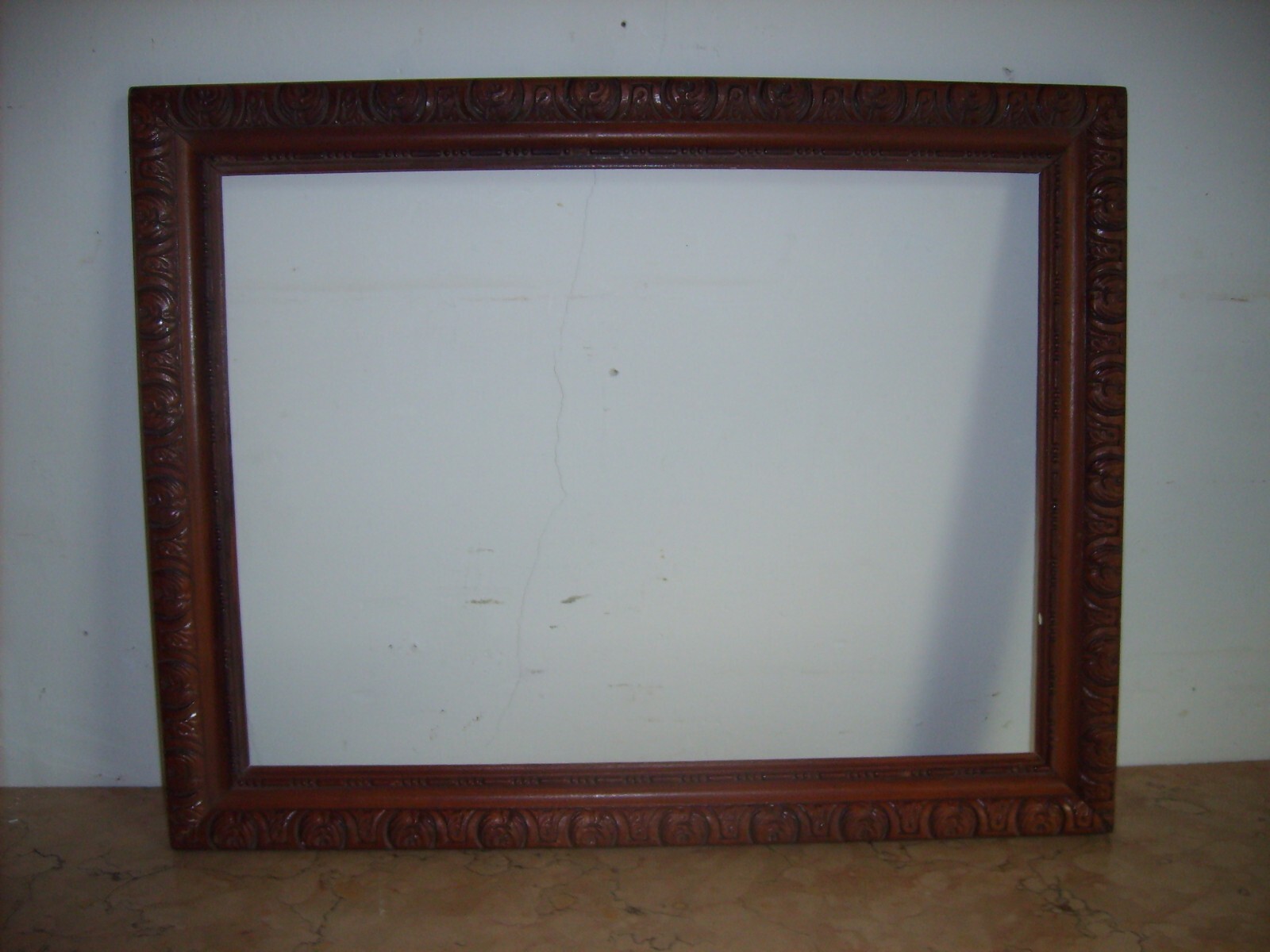 Antica Cornice In Legno Intagliato Per Opere d'Arte