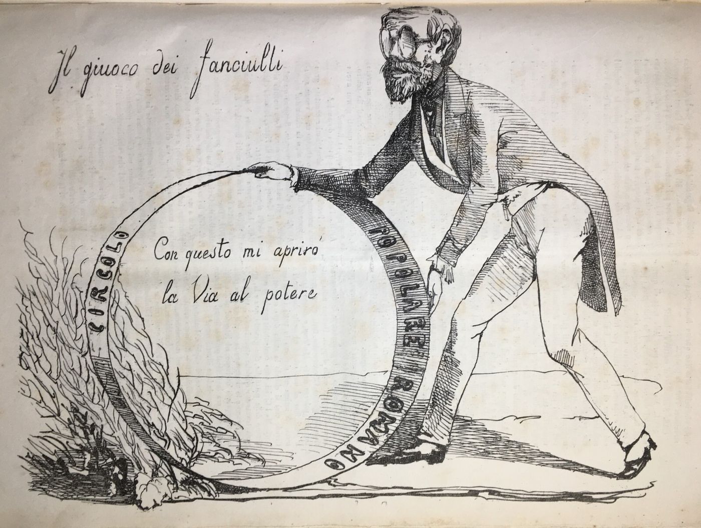 Politica Satira Risorgimentale: Illustrazioni Satiriche Della Repubblica Romana