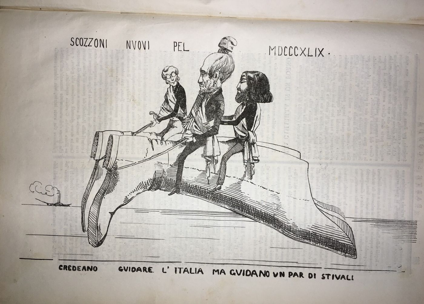 Politica Satira Risorgimentale: Illustrazioni Satiriche Della Repubblica Romana