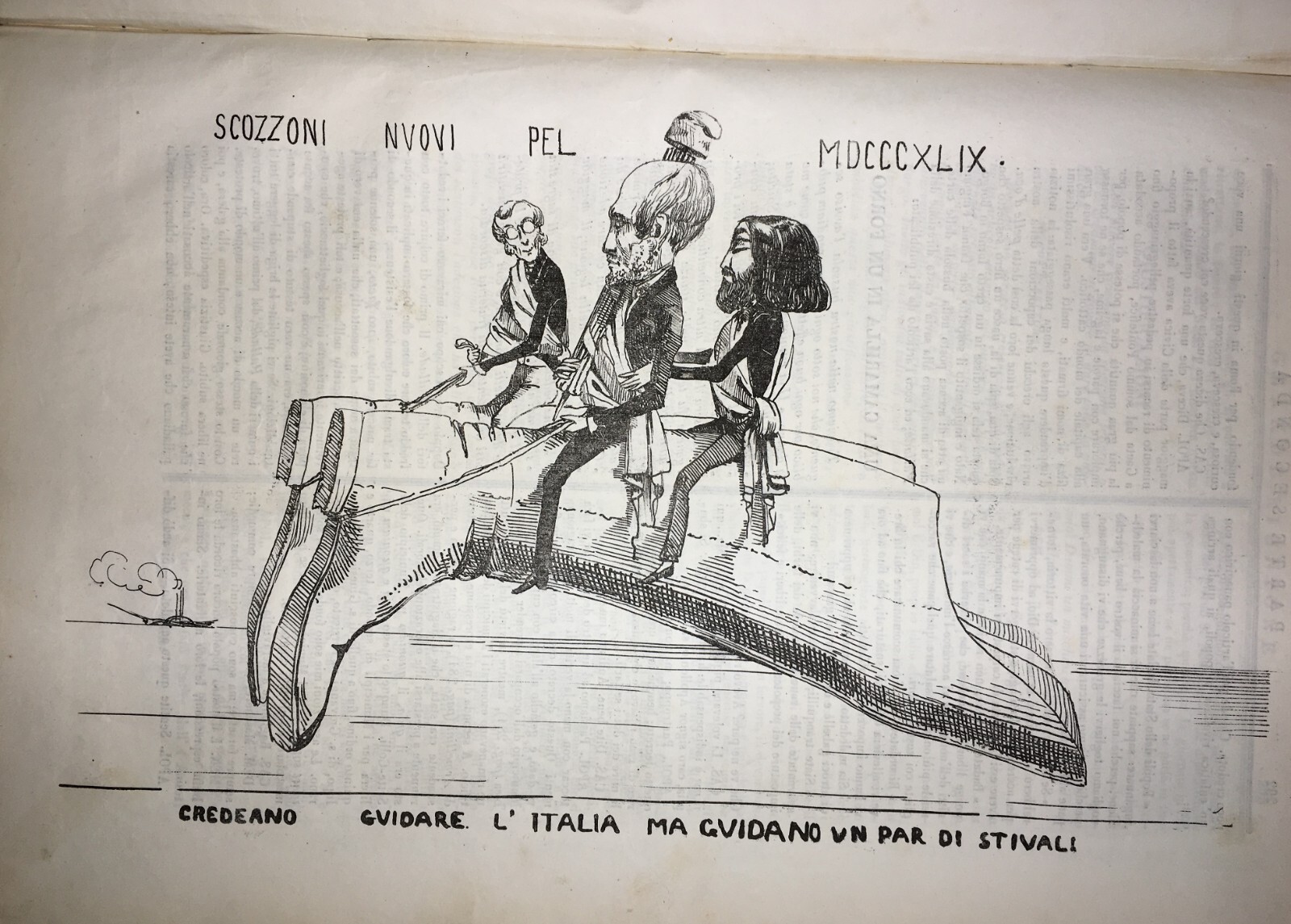 Politica Satira Risorgimentale: Illustrazioni Satiriche Della Repubblica Romana
