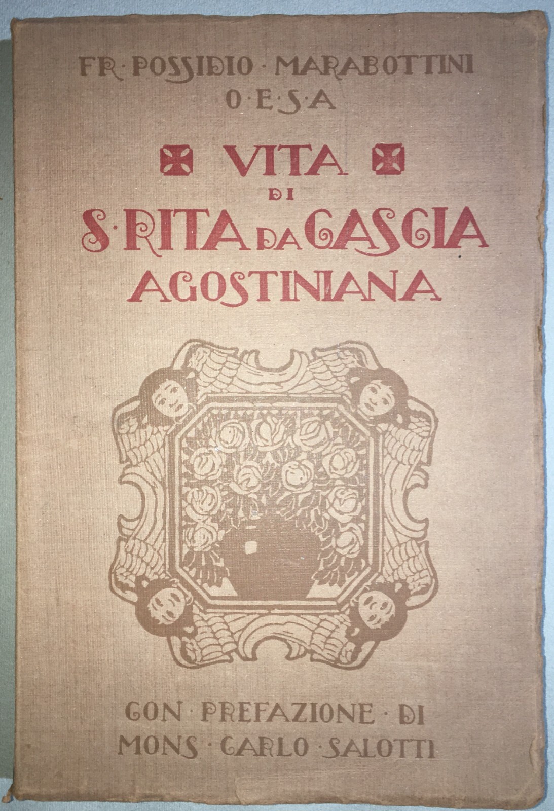 Santa Rita Da Cascia. Edizione Illustrata. Artista Giovanni Costantini. 1938. Marabottini.