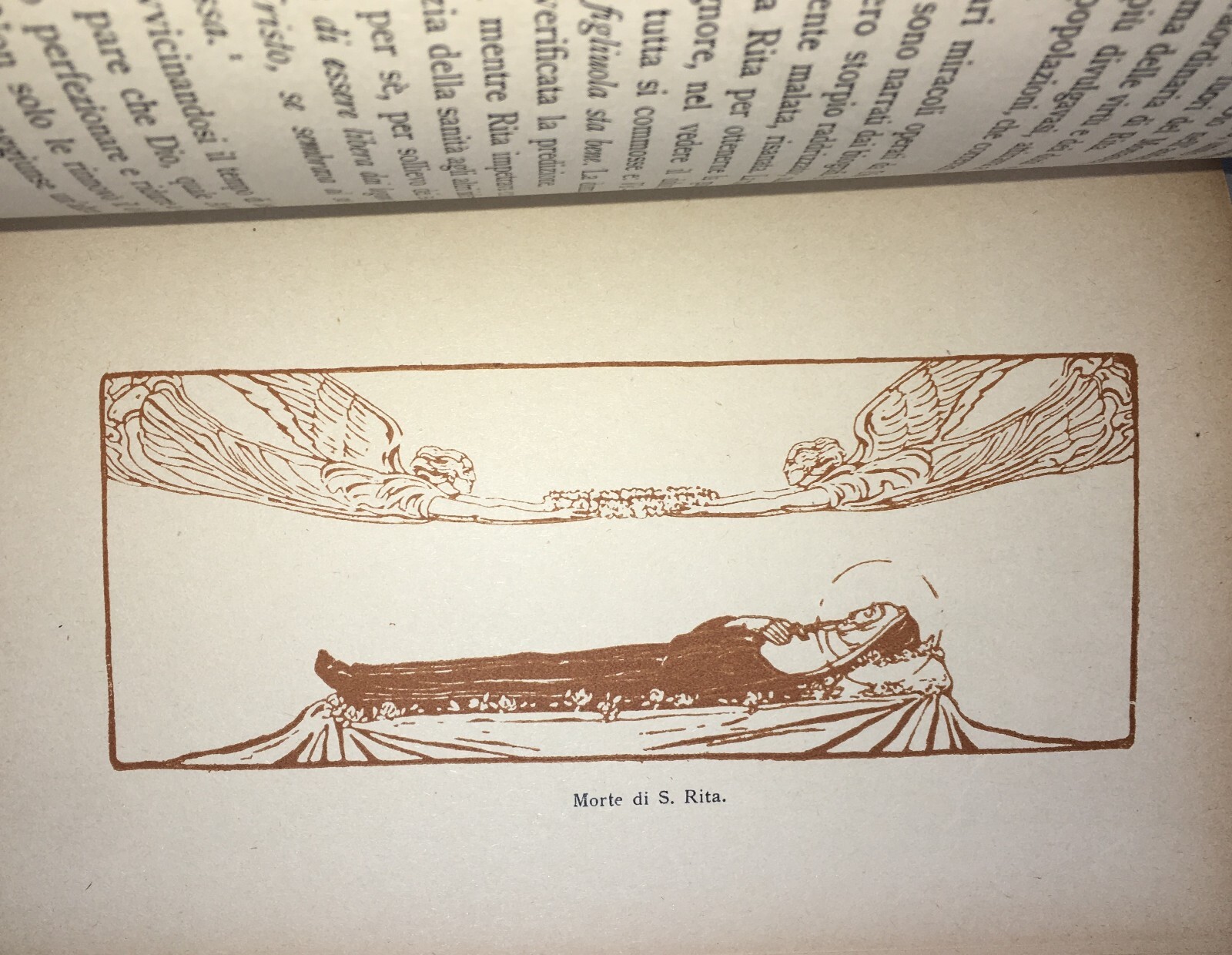 Santa Rita Da Cascia. Edizione Illustrata. Artista Giovanni Costantini. 1938. Marabottini.
