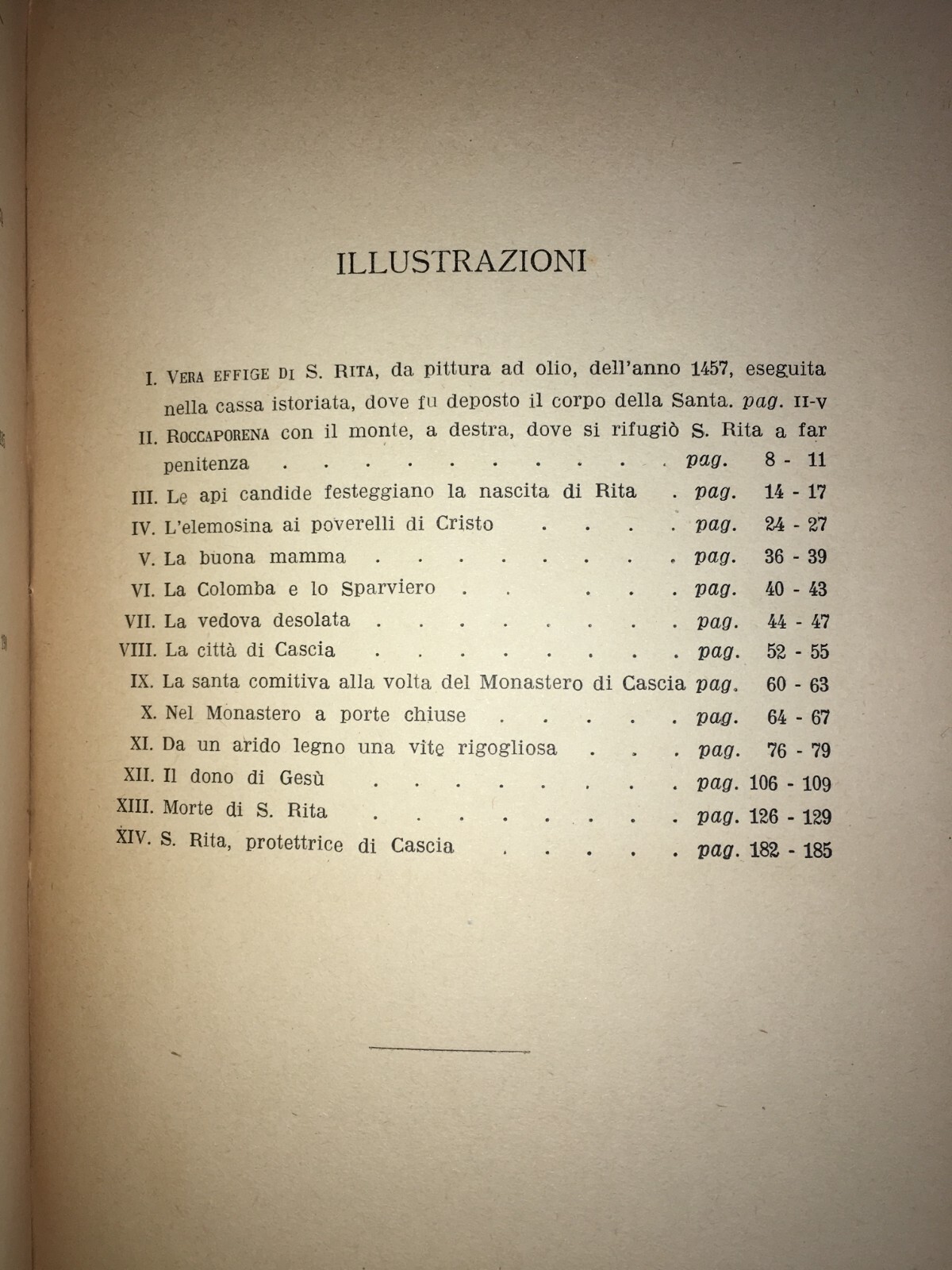 Santa Rita Da Cascia. Edizione Illustrata. Artista Giovanni Costantini. 1938. Marabottini.