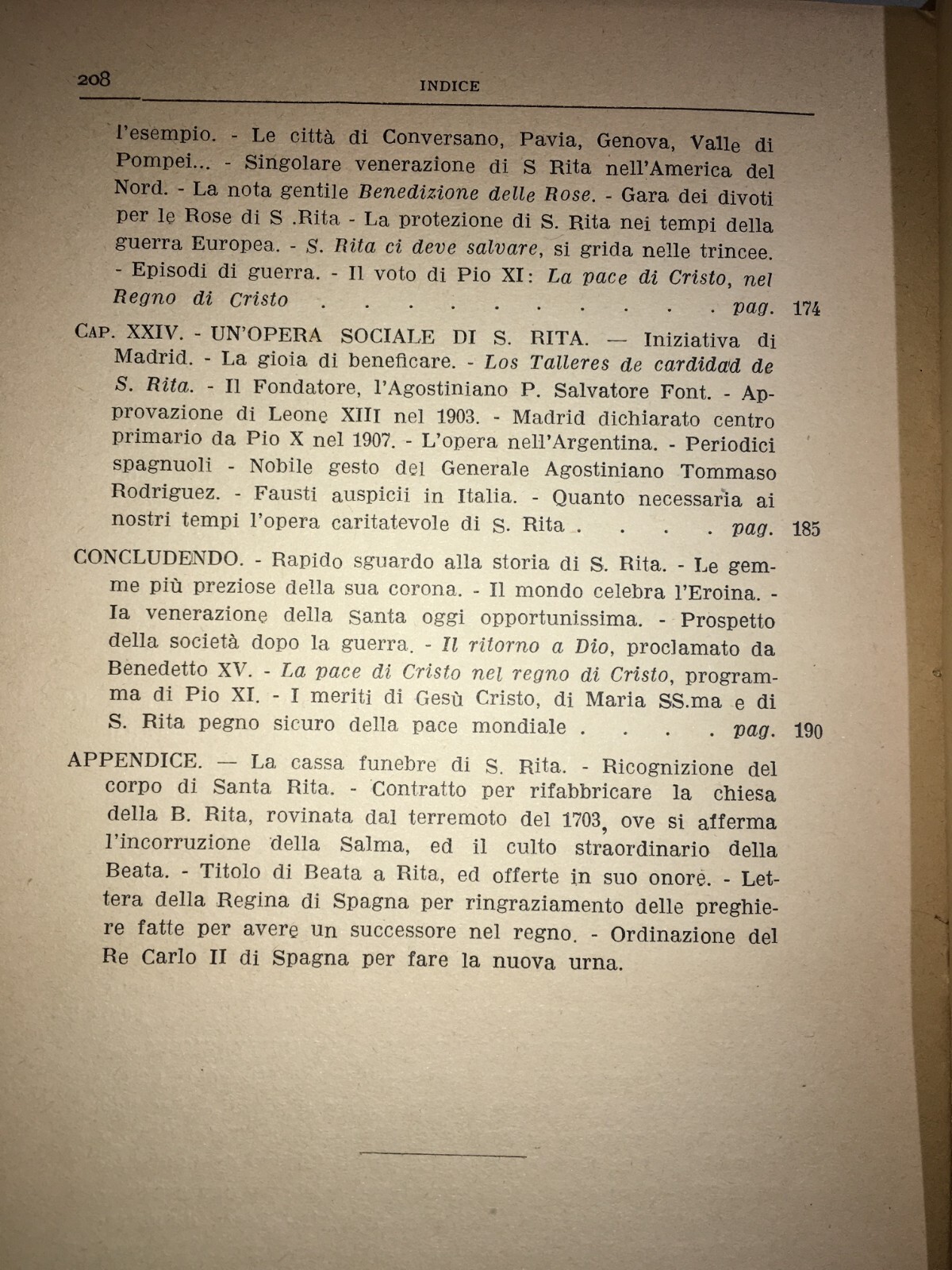 Santa Rita Da Cascia. Edizione Illustrata. Artista Giovanni Costantini. 1938. Marabottini.