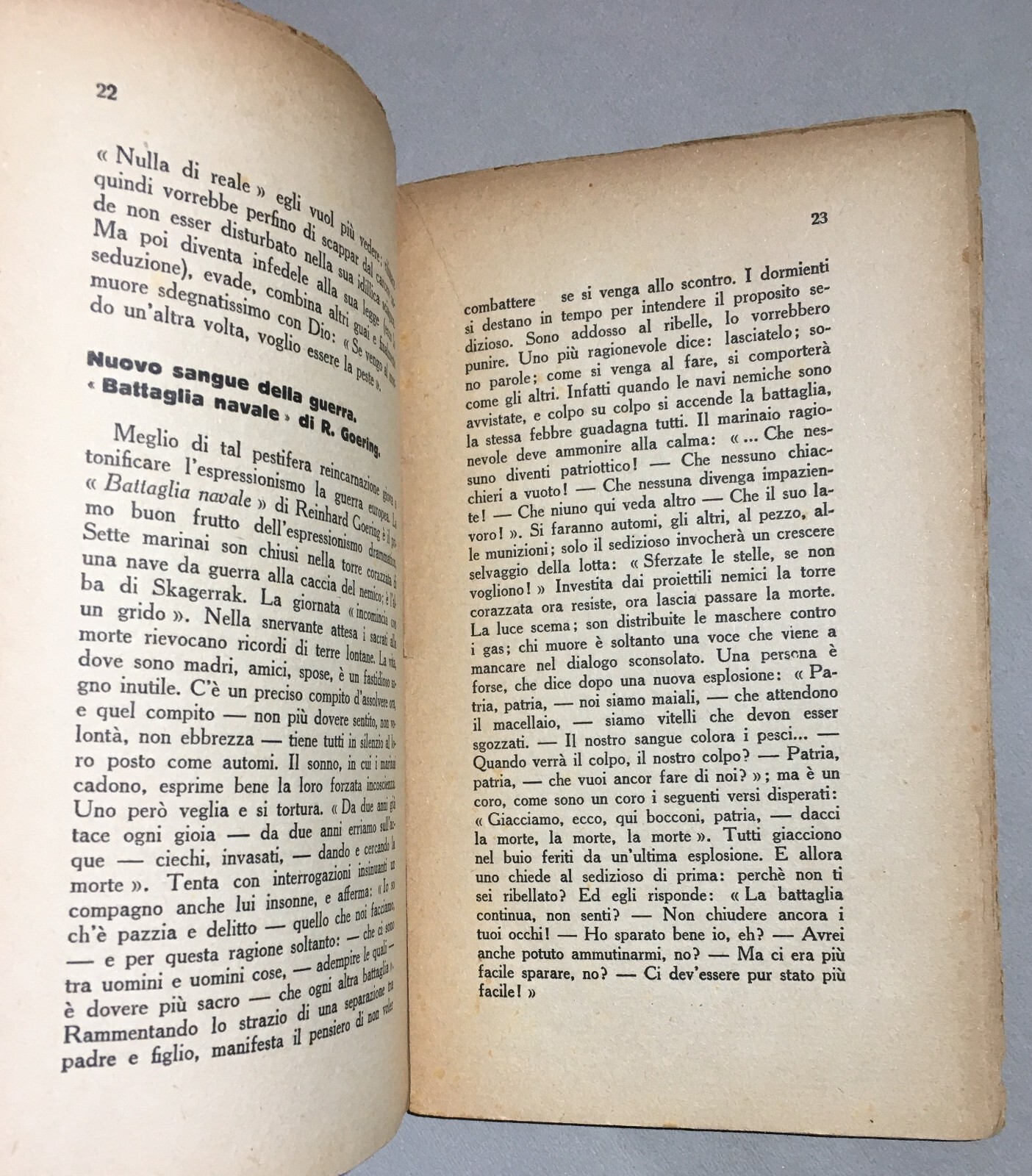 Teatro Tedesco Del Novecento. Espressionismo, Wedekind, Strindberg. Edizione Gobetti