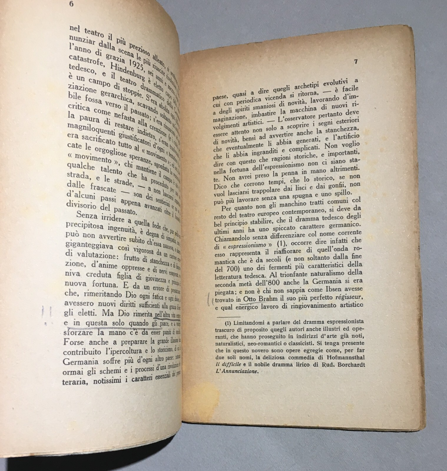 Teatro Tedesco Del Novecento. Espressionismo, Wedekind, Strindberg. Edizione Gobetti