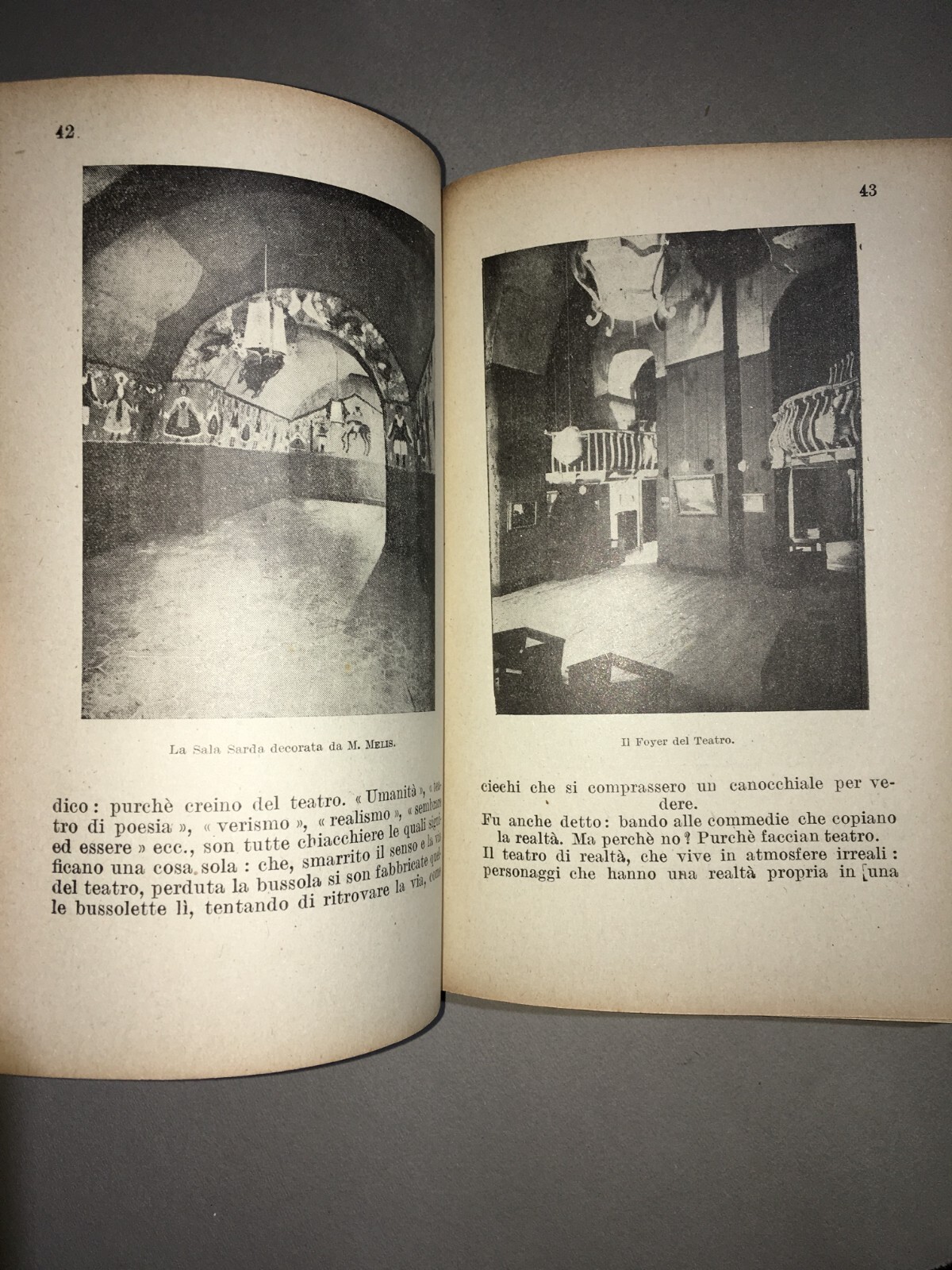 Anton Giulio Bragaglia, La Maschera Mobile, 1926   Futurismo E Teatro
