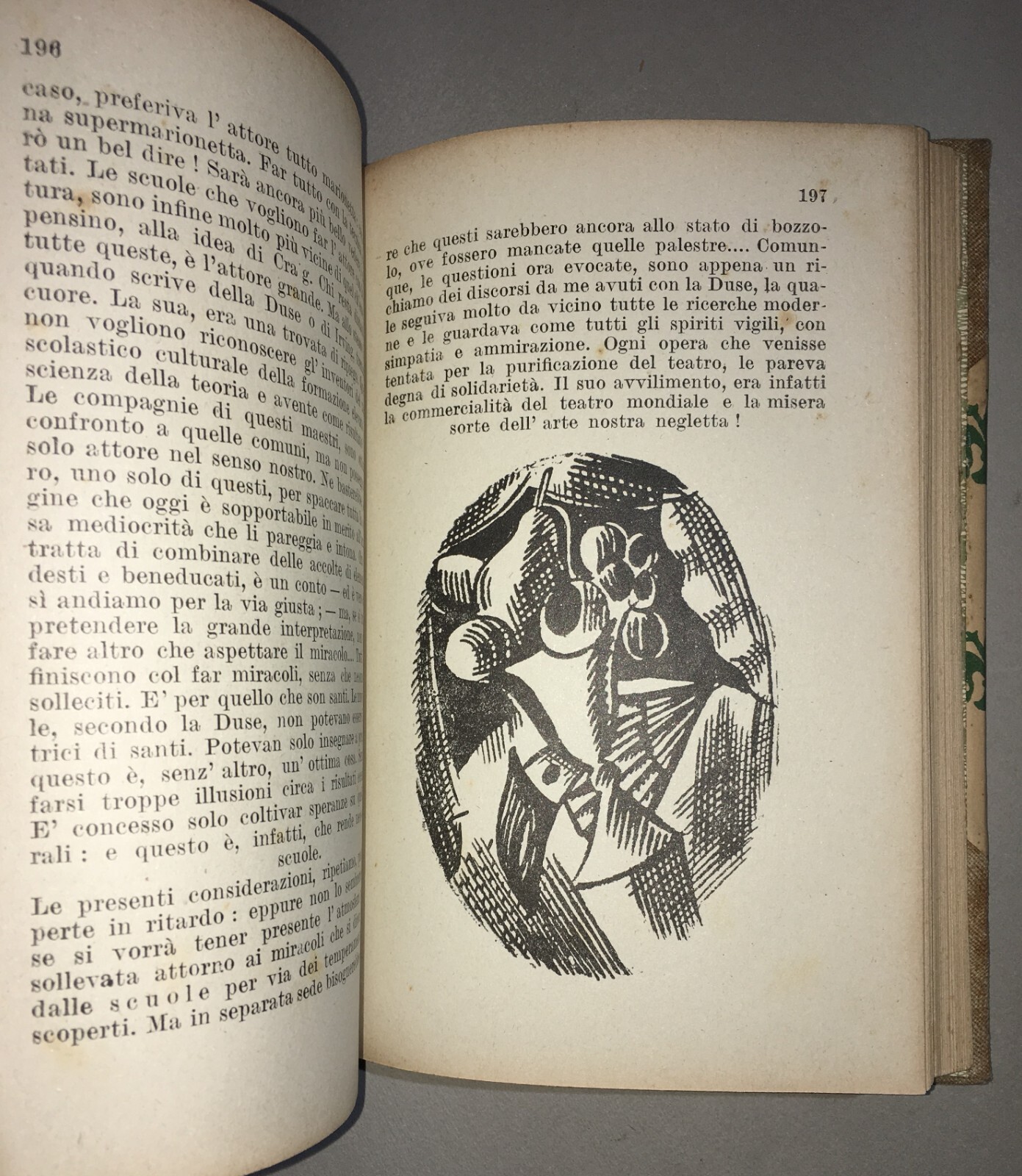 Anton Giulio Bragaglia, La Maschera Mobile, 1926   Futurismo E Teatro
