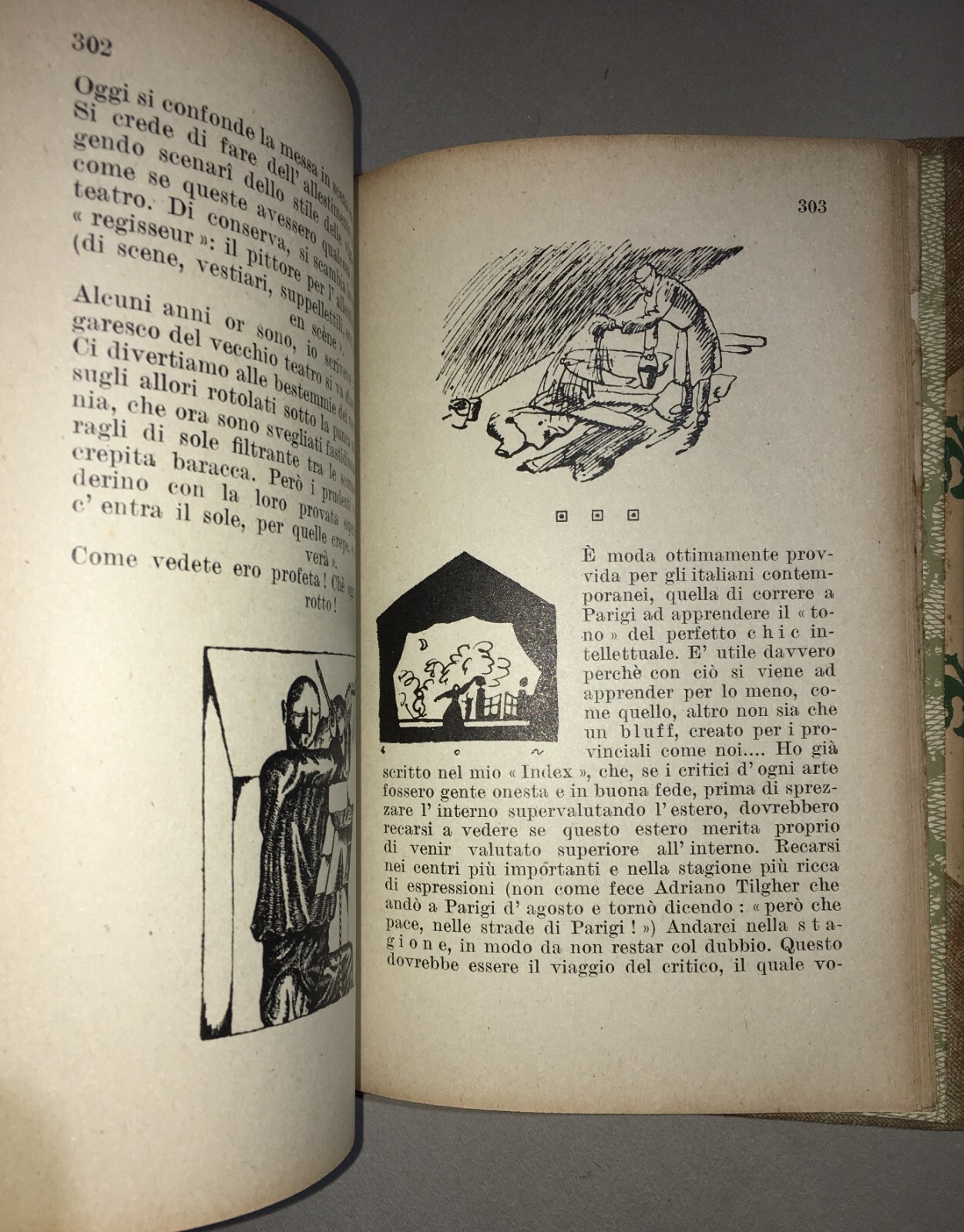 Anton Giulio Bragaglia, La Maschera Mobile, 1926   Futurismo E Teatro