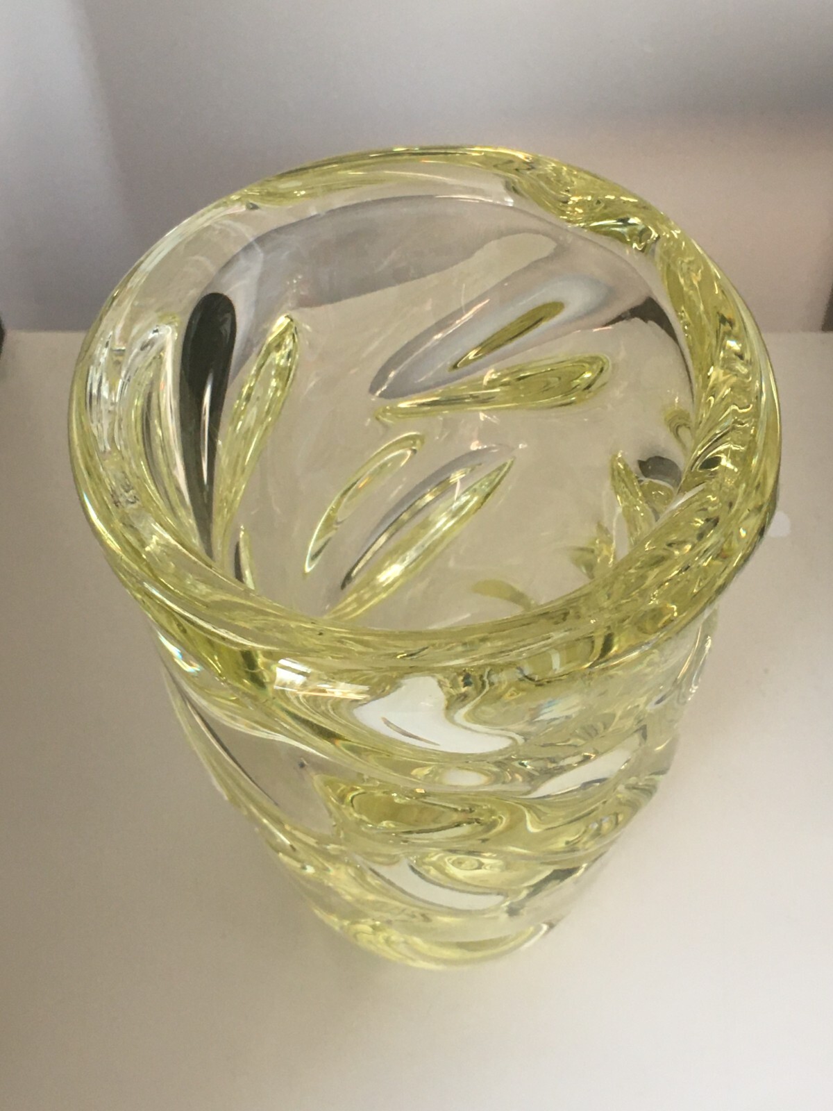 Vetro Decorativo E Da Collezione Sèvres, Modellato Sinuoso, Etichetta Ademaro Rossetti