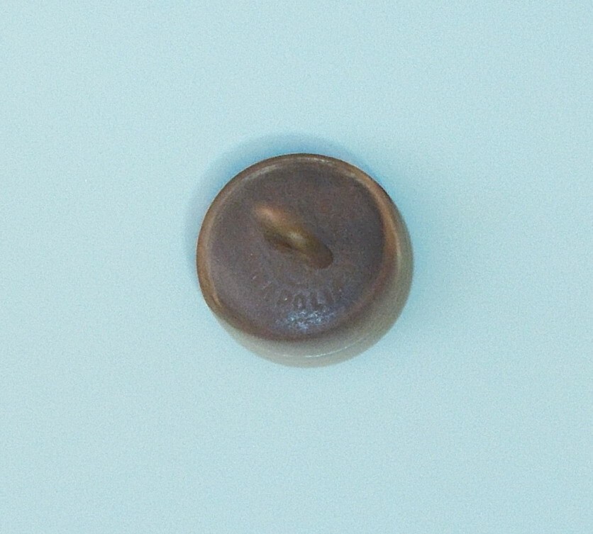 Araldica E Militaria: Antico Bottone Con Monogramma CN E Corona, Napoli, De Gregorio
