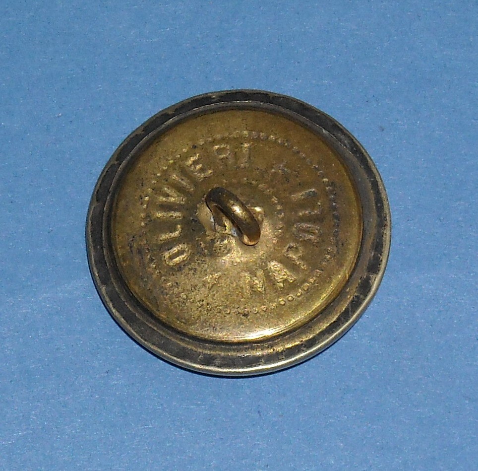 Araldica E Militaria: Antico Bottone Della Casata Gentilizia Corvo O Corbo, Olivieri, Napoli