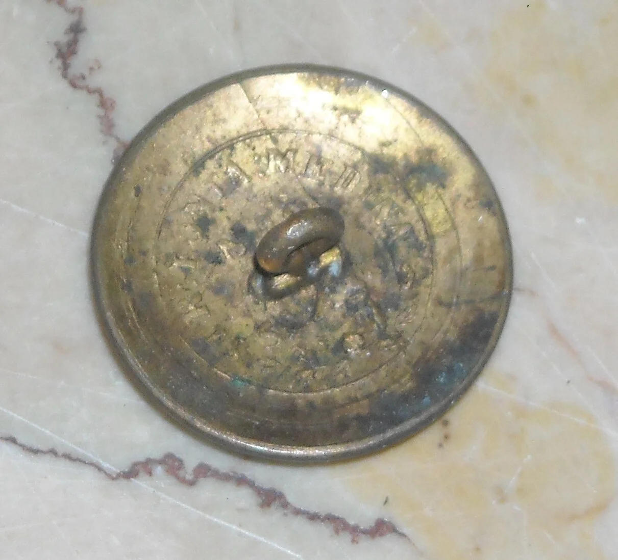 Araldica e Militaria: Antichi Bottoni del Regio Collegio delle Scuole Pie, Napoli (set di 8)