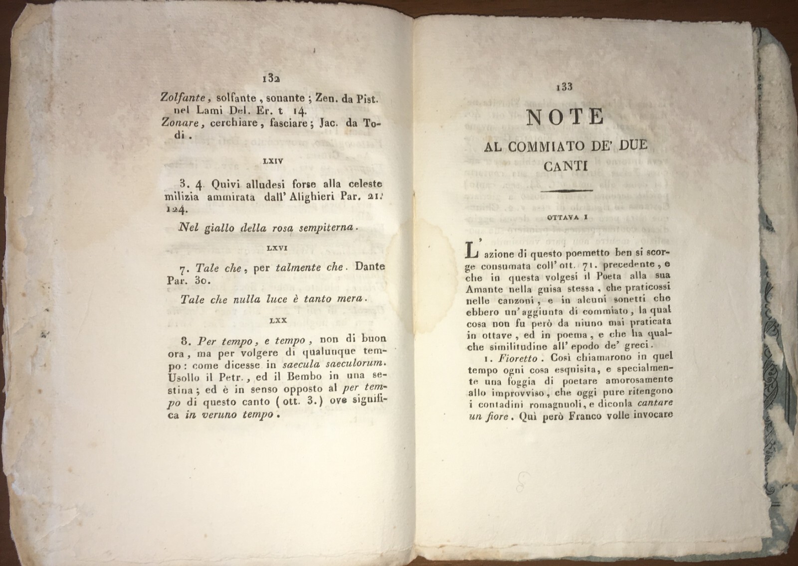 Sacchetti Antica Edizione La Battaglia Delle Vecchie Con Le Giovani 1819