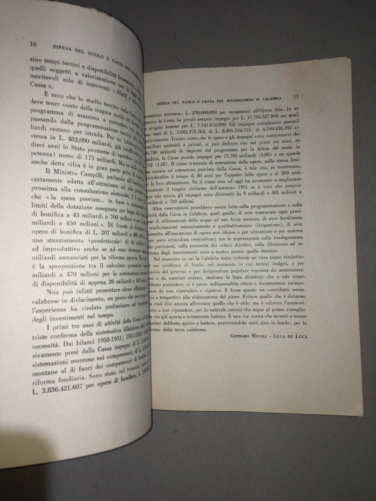 Politica, Economia, Meridionalismo: Calabria E Sicilia (De Martino, Chiaromonte, 1954)