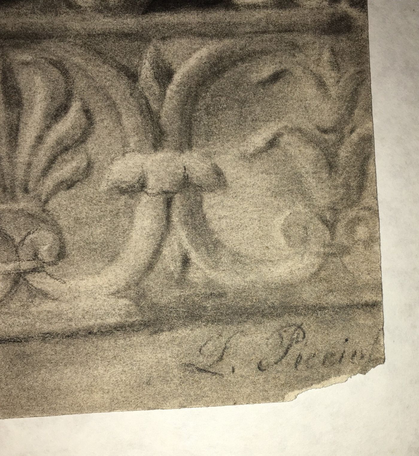 Arte, Architettura E Scultura: Fregio Scultoreo, Disegno Architettonico Di L. Piccioli