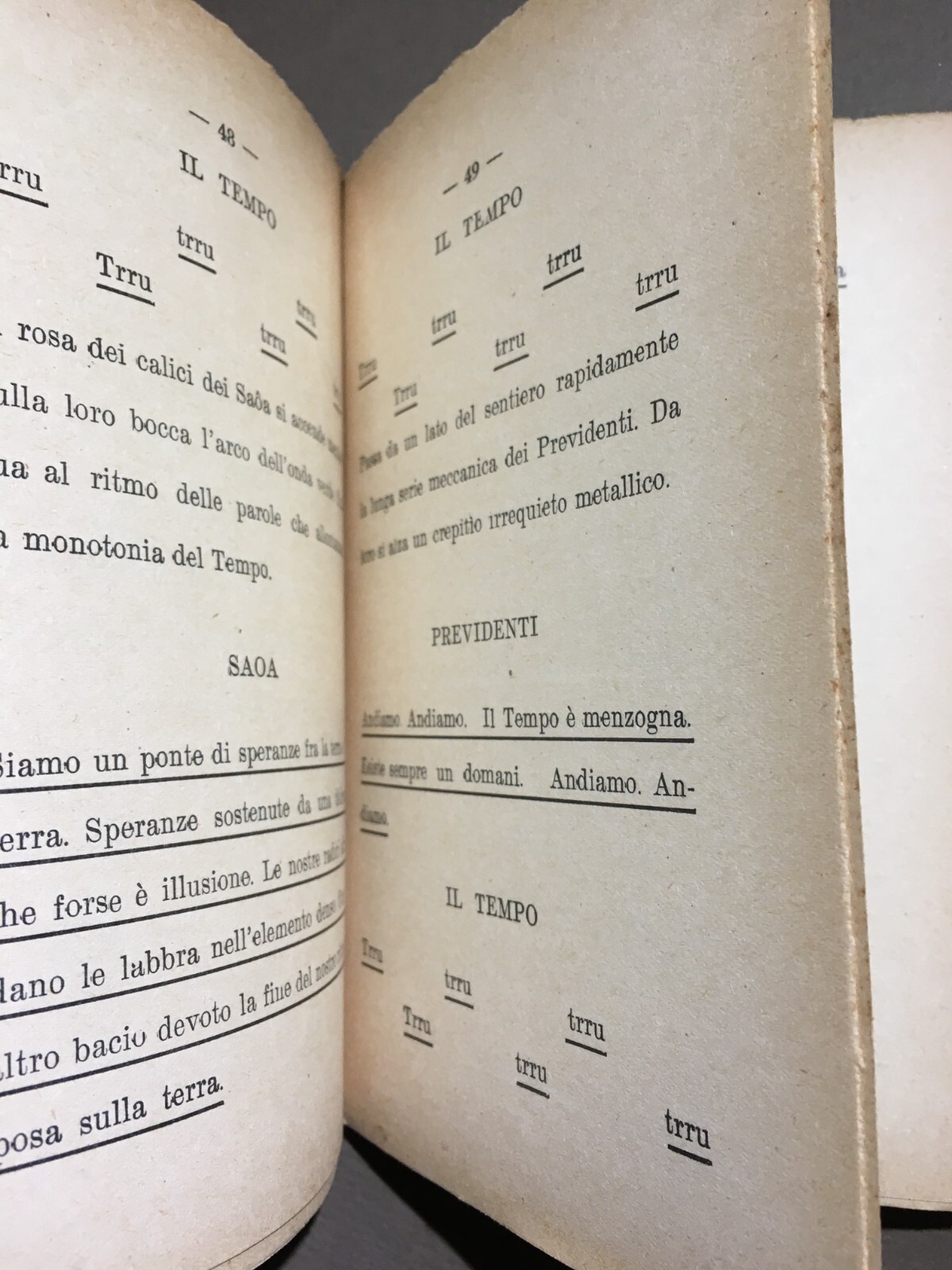 Benedetta (Benedetta Cappa Marinetti), Viaggio Di Gararà: Romanzo Cosmico Per Teatro, 1931