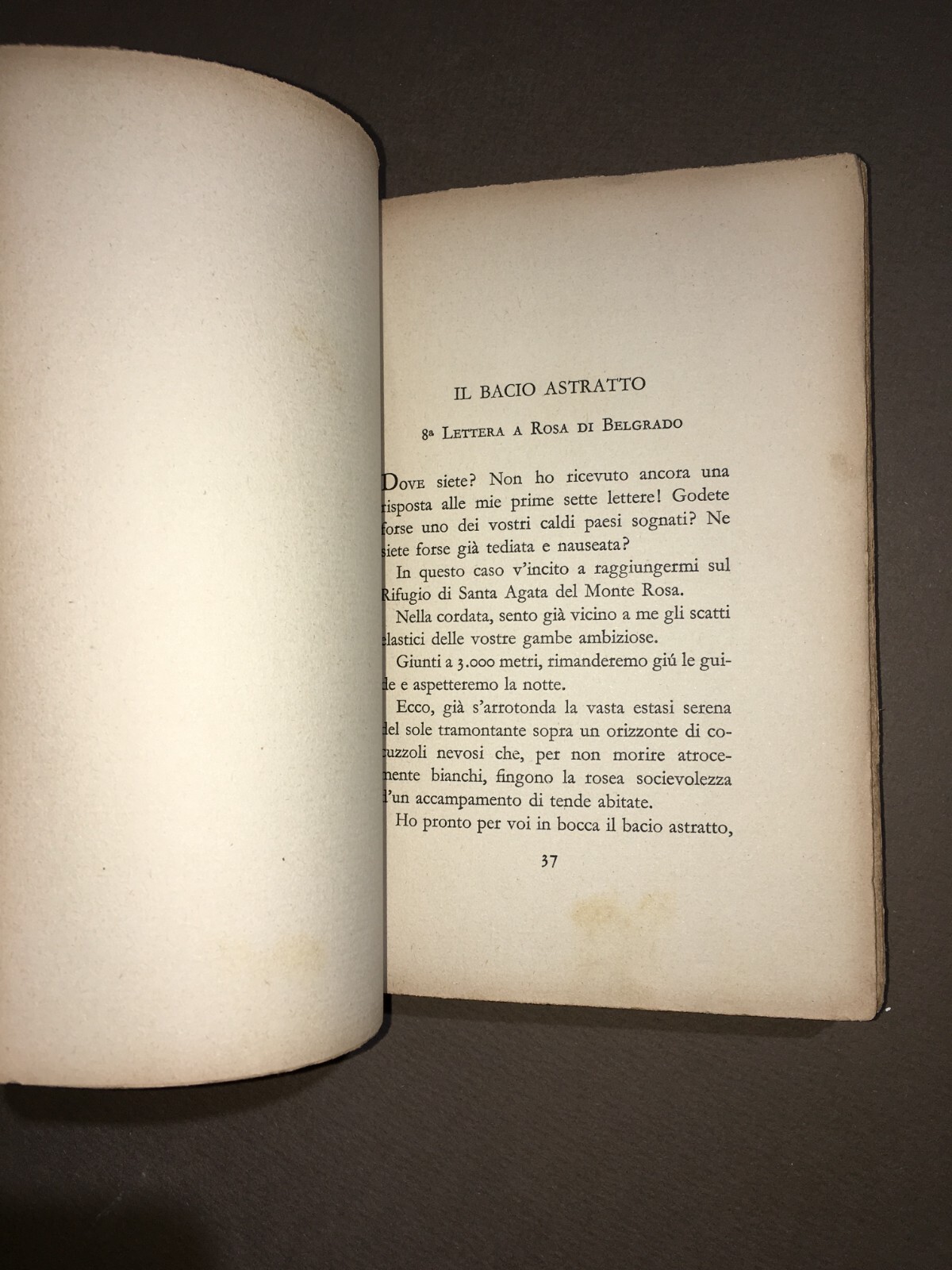 Futurismo. Marinetti, Novelle Con Le Labbra Tinte. 1930