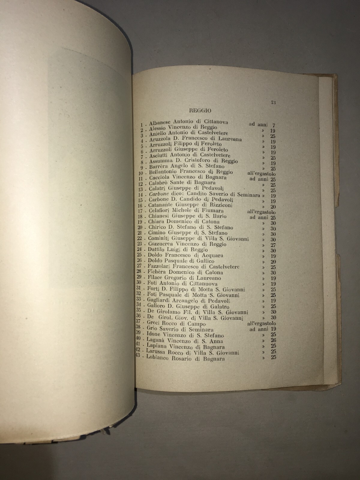Risorgimento Storia Locale Puglia Gargano Tancredi Rara Edizione Originale 1948