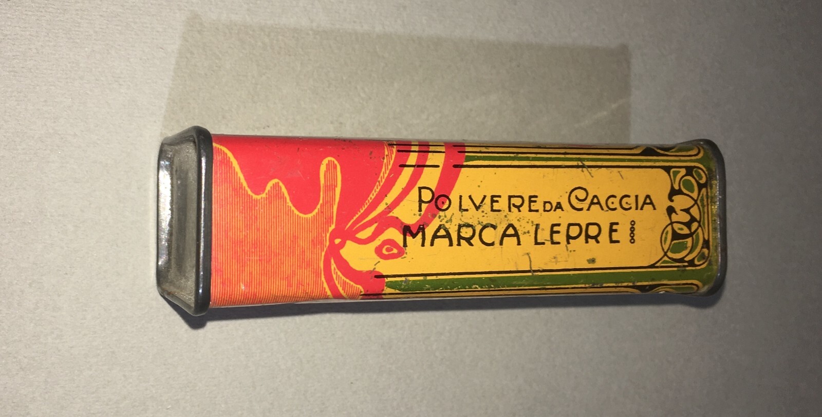 Polvere Da Caccia, Polverificio Campo, Stazzema, Versilia. Rara Scatola Pubblicitaria