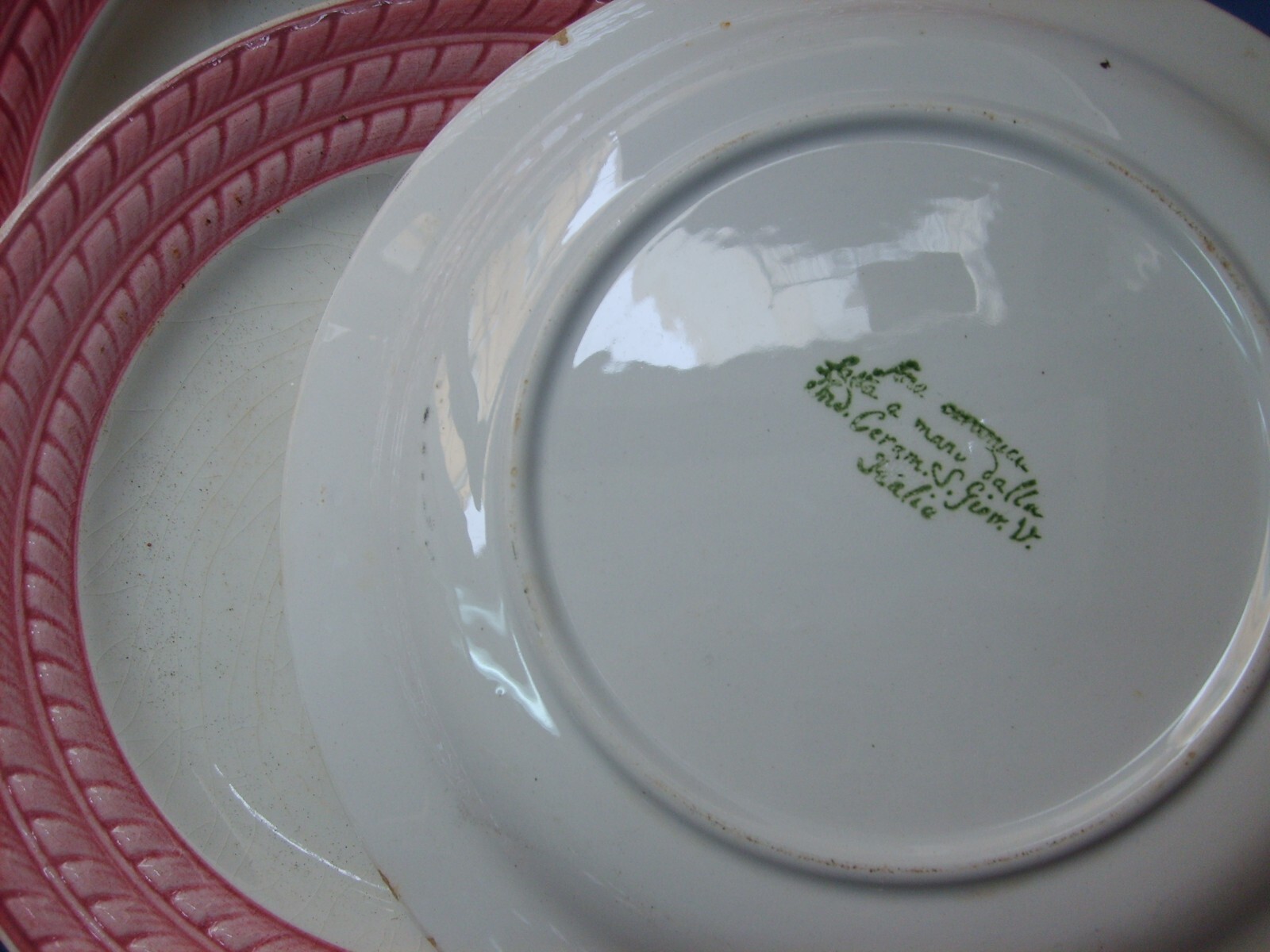 Toscana   San Giovanni Valdarno   Piatti Da Cucina In Ceramica Dipinta A Mano