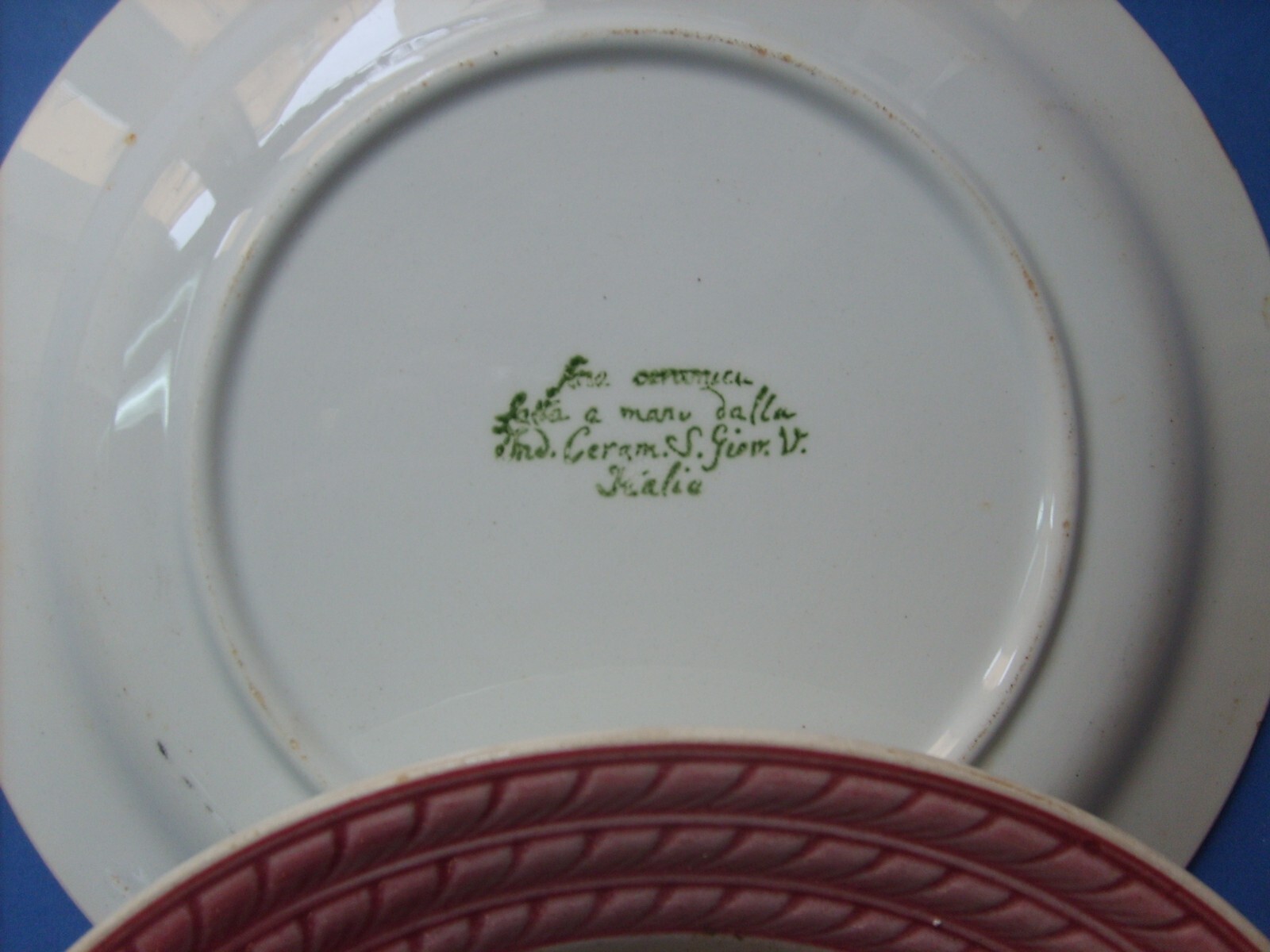 Toscana   San Giovanni Valdarno   Piatti Da Cucina In Ceramica Dipinta A Mano
