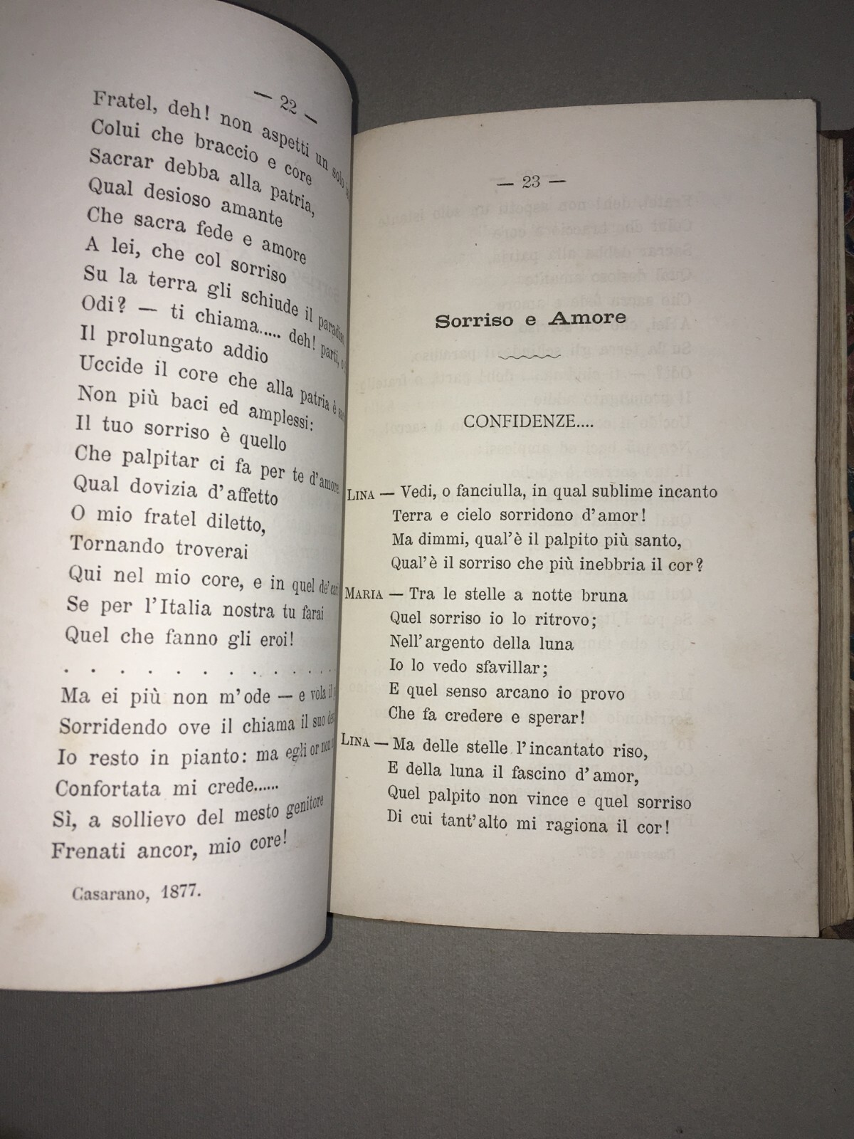 Puglia   Salento   Adele Lupo Maggiorelli   Voci Dell'Anima (1883)