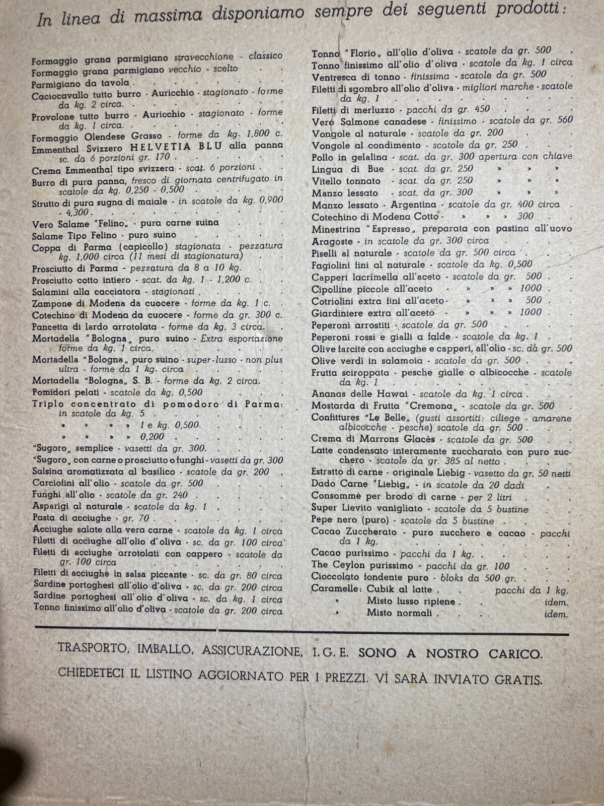 Parma Artistica: Stampa Pubblicitaria Alimentari Fratelli Greci