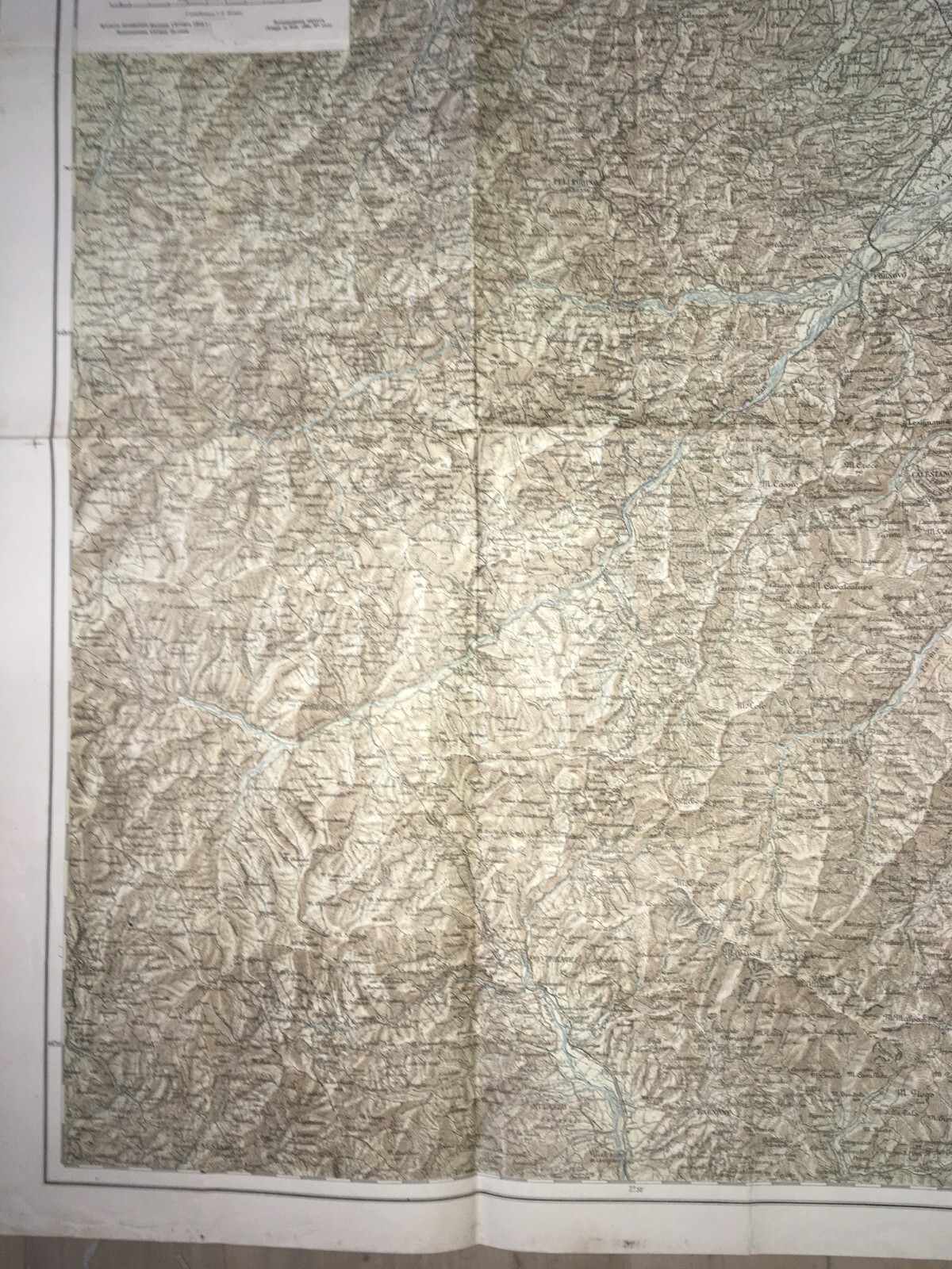 Emilia Antica Cartografia Di Parma E Reggio Emilia Grande Stampa A Colori 1915