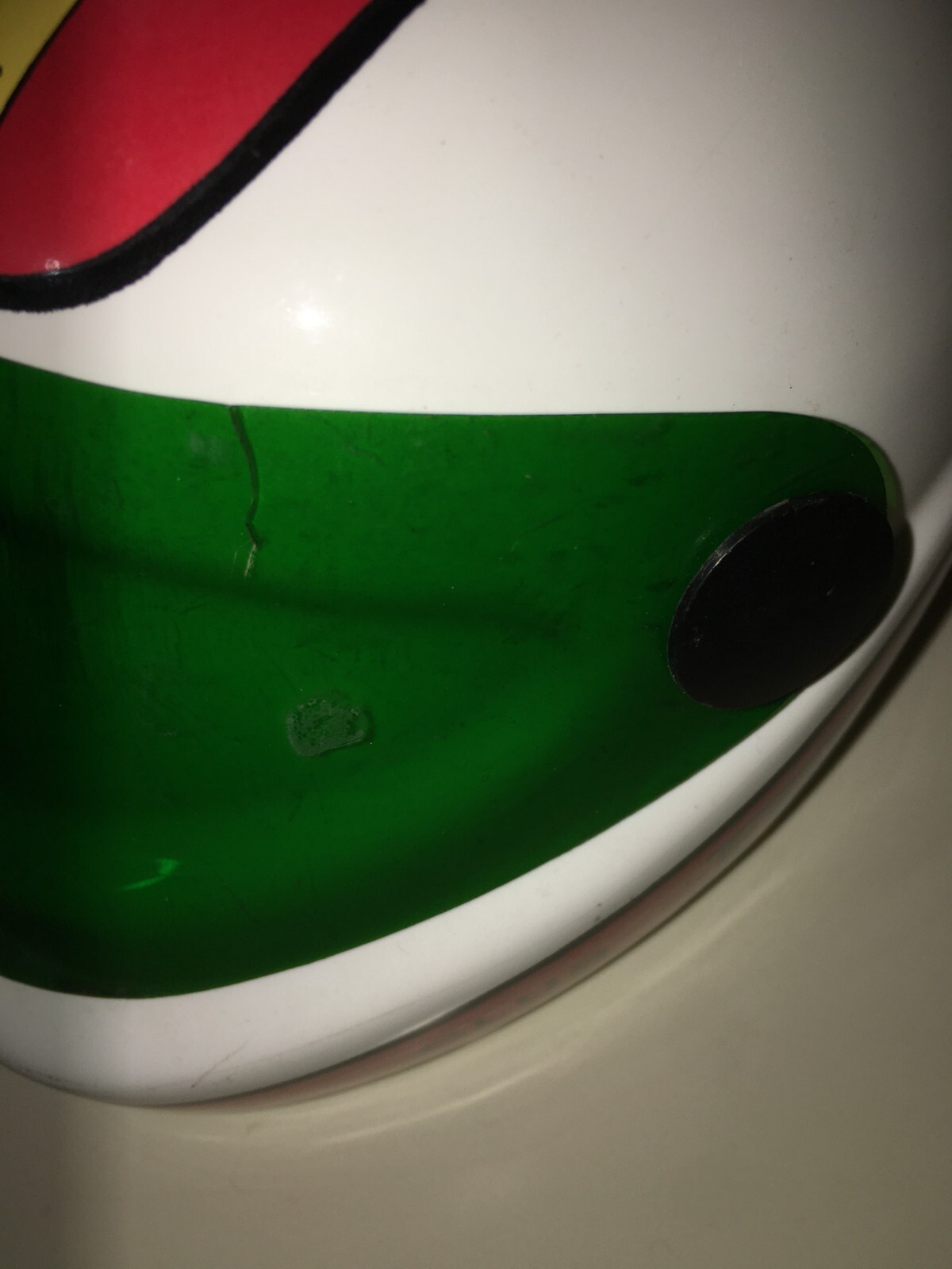 Automobilismo   Gran Premio Ferrari   Soprammobile Pubblicitario   Ceramica   Raro Casco