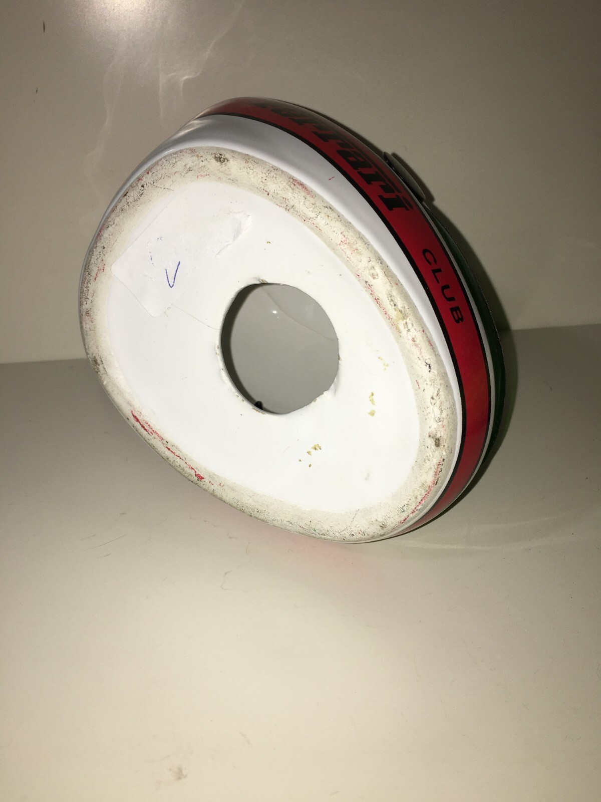 Automobilismo   Gran Premio Ferrari   Soprammobile Pubblicitario   Ceramica   Raro Casco
