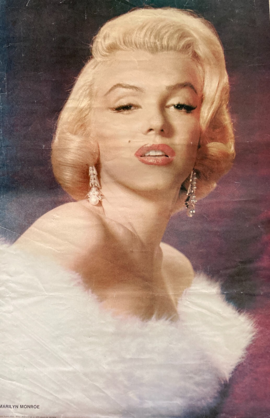 Cinema   Attrici Celebri   Marilyn Monroe   Grande Poster A Colori   Ricordi