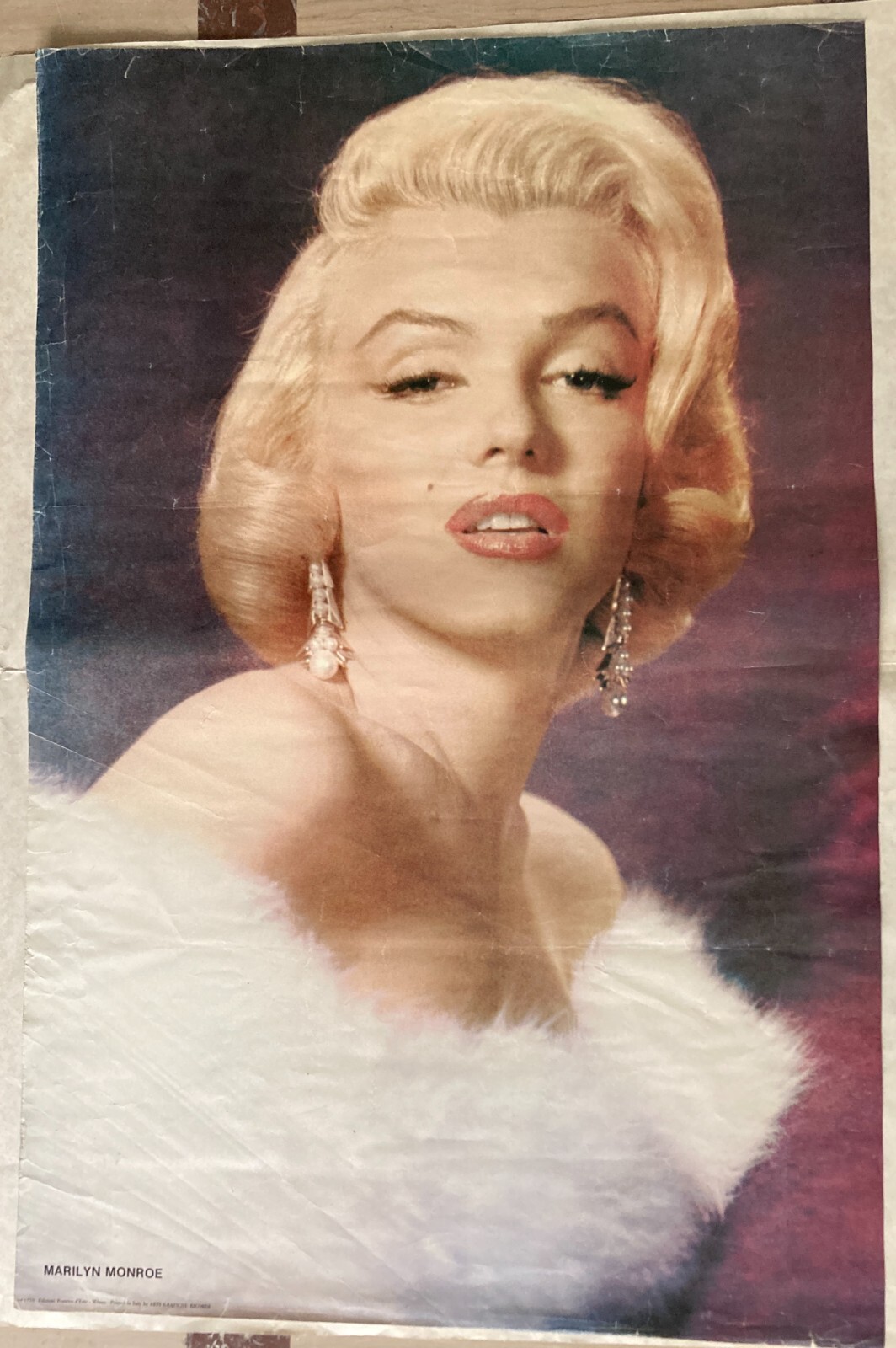 Cinema   Attrici Celebri   Marilyn Monroe   Grande Poster A Colori   Ricordi