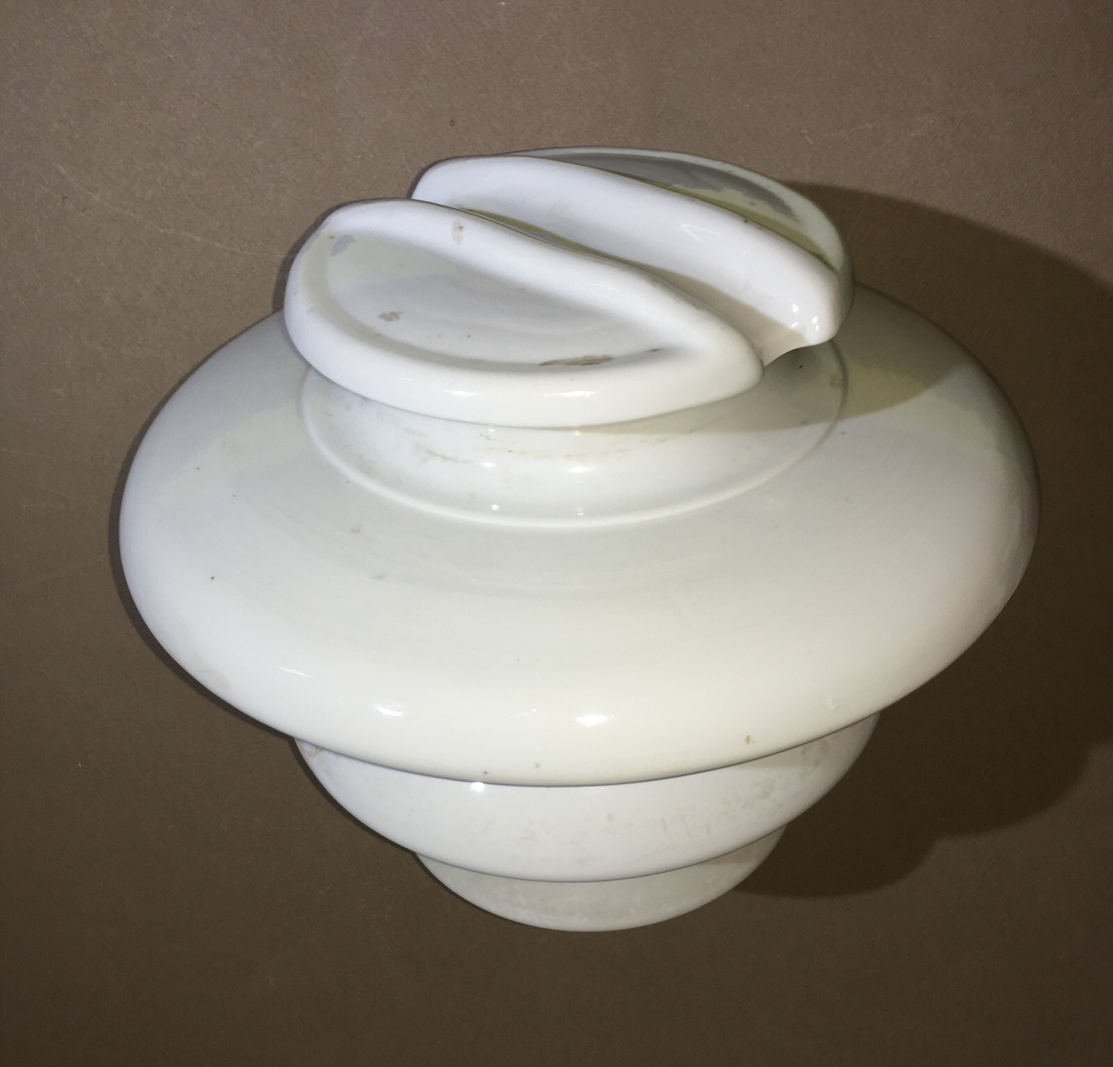 Soprammobile Decorativo, Tecnica, Illuminazione, Isolatore Elettrico Richard Ginori