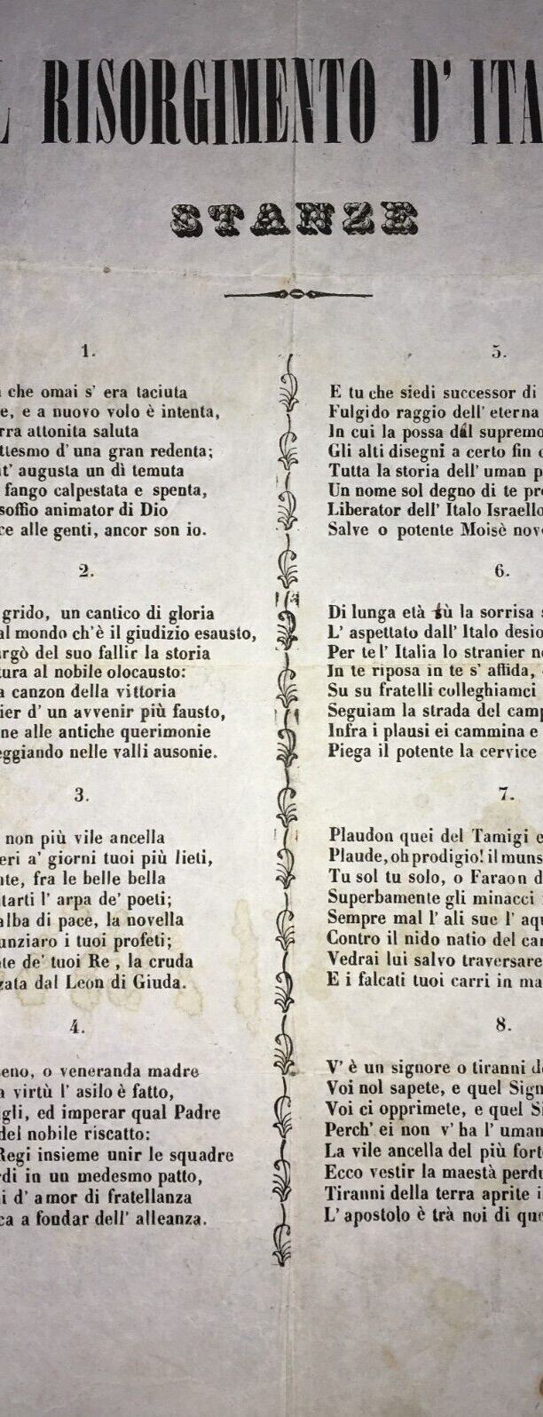 Puglia   Monopoli   Indelli   Storia Locale   Risorgimento   Raro Antico Foglio Volante
